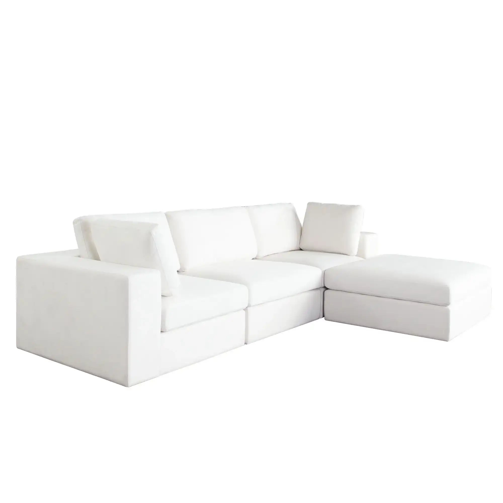 Muse Modular Reversible 4PC Sectional Sofa - Best Buy Furniture