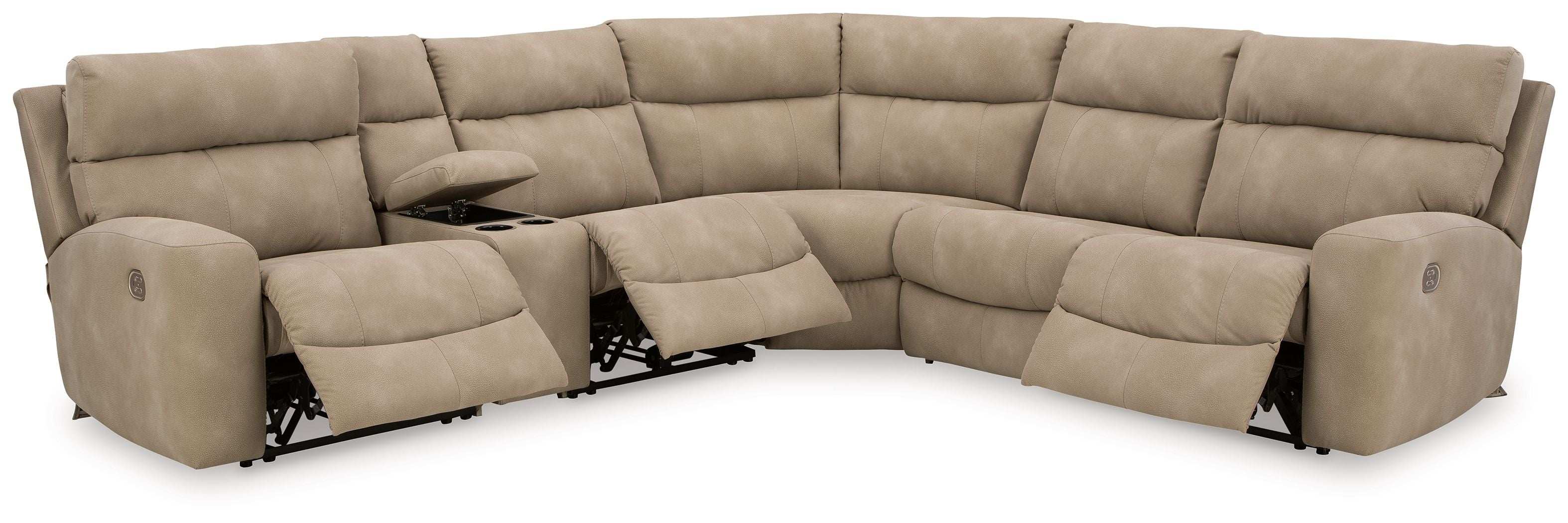 Next-Gen Durapella - Reclining Sectional - Best Buy Furniture
