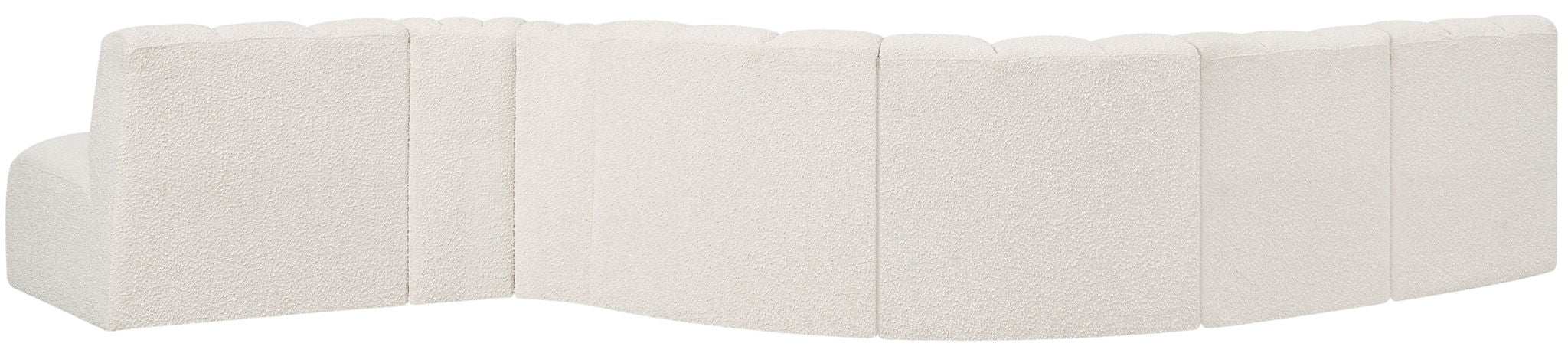 Arc - Boucle Fabric 7 Piece Modular Sofa
