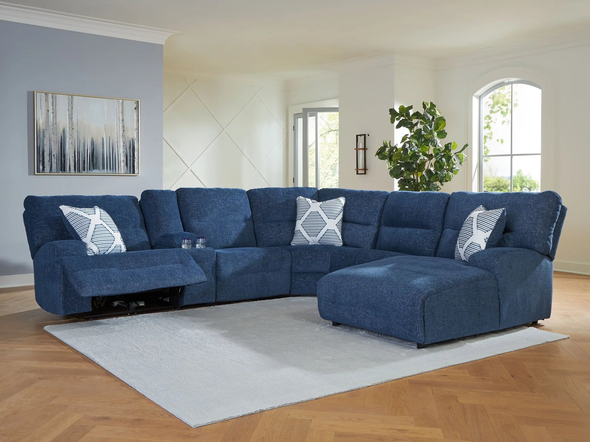 Acklen Place - Reclining Sectional - Best Buy Furniture