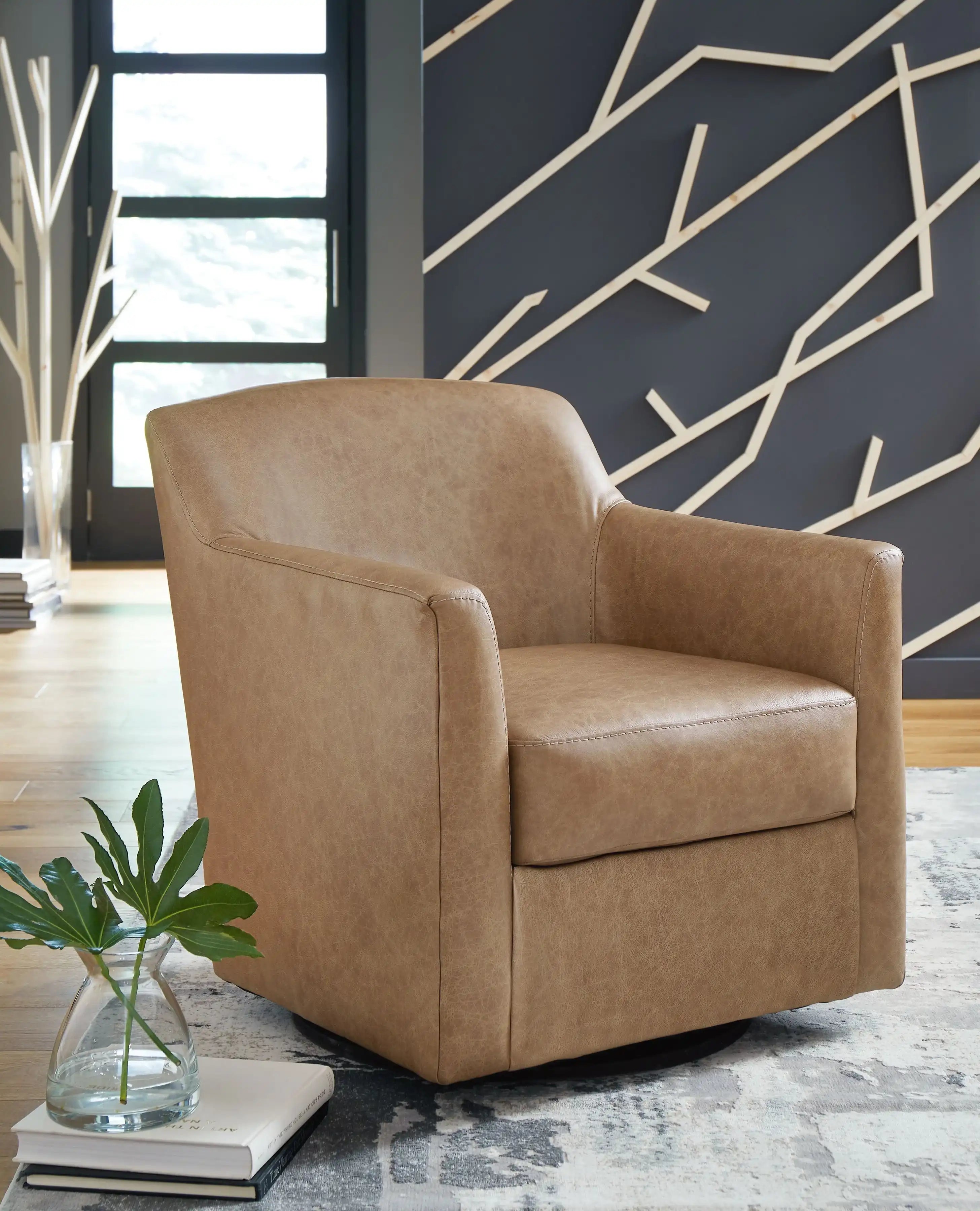 Bradney - Swivel Accent Chair - Best Buy Furniture