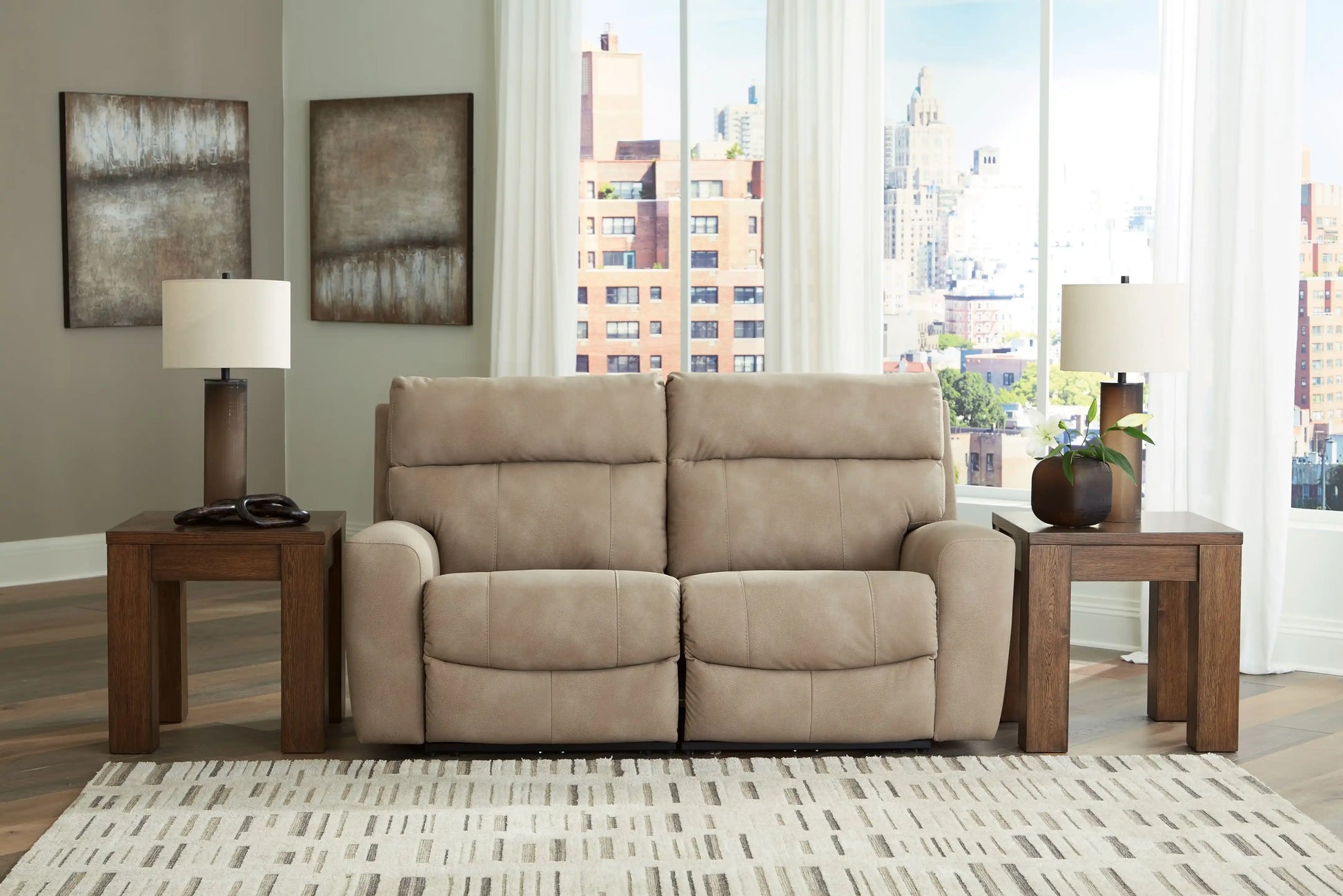 Next-Gen Durapella - Reclining Sectional - Best Buy Furniture