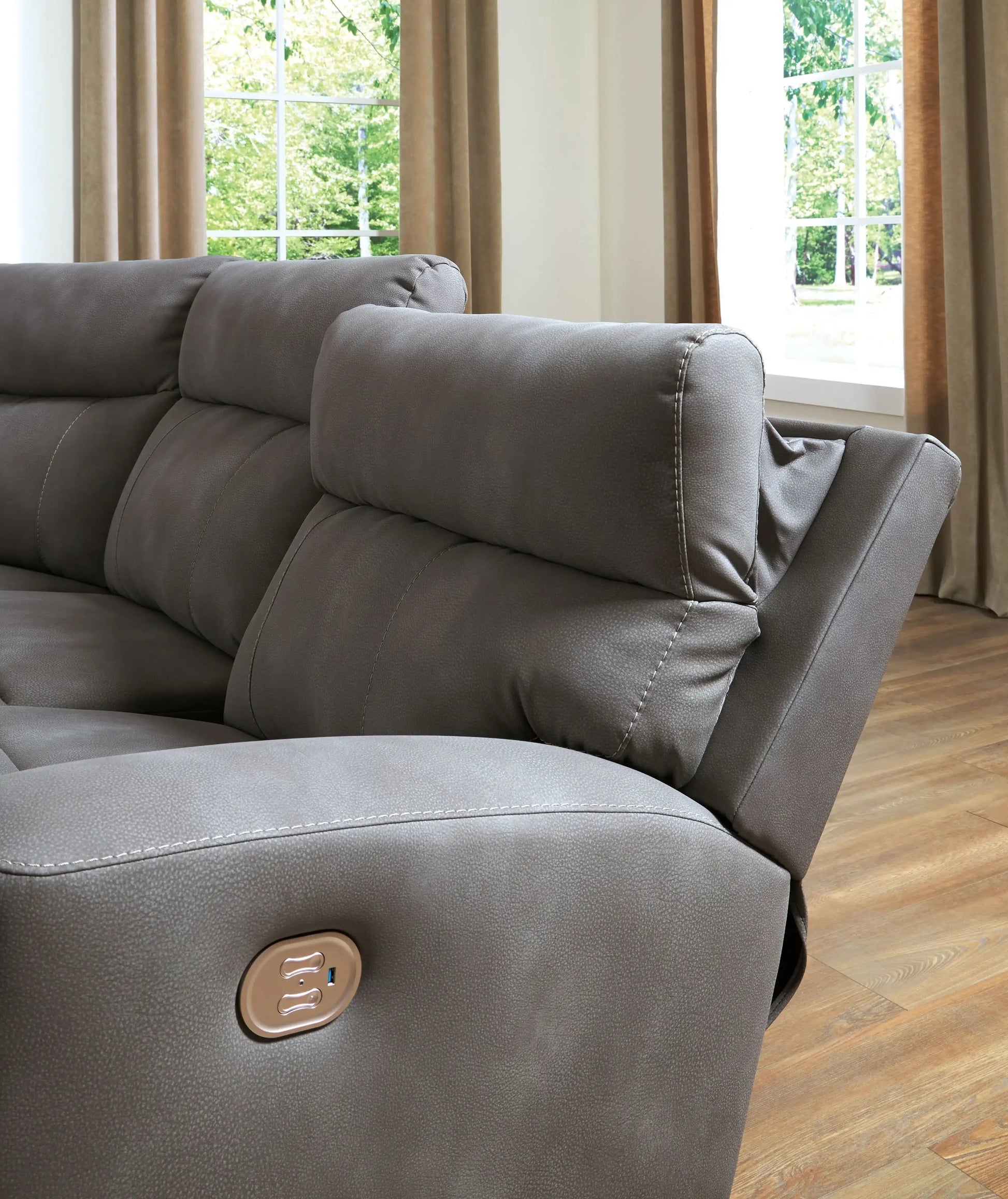 Next-Gen Durapella - Reclining Sectional - Best Buy Furniture