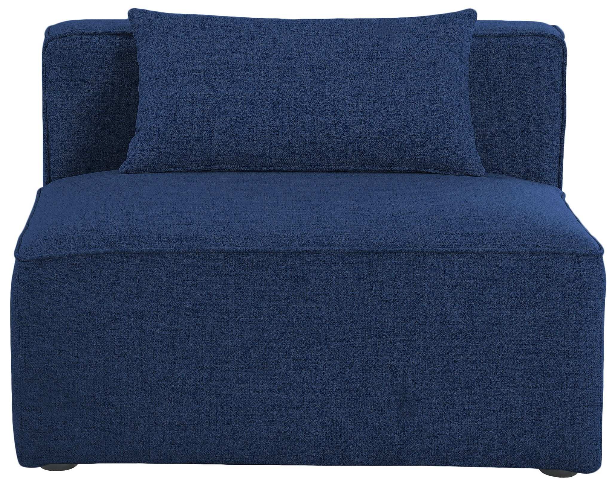 Cube - Linen Armless Chair