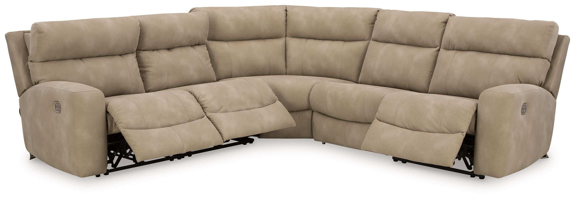 Next-Gen Durapella - Reclining Sectional - Best Buy Furniture