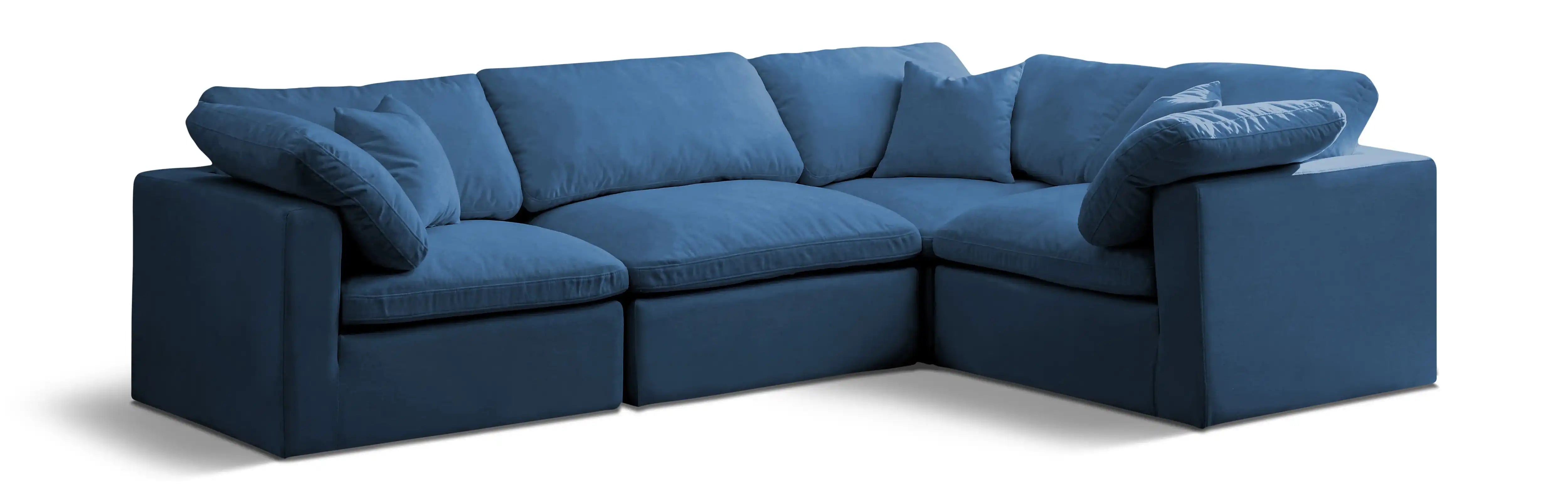 Plush - 4 Piece Modular Sectional - Best Buy Furniture