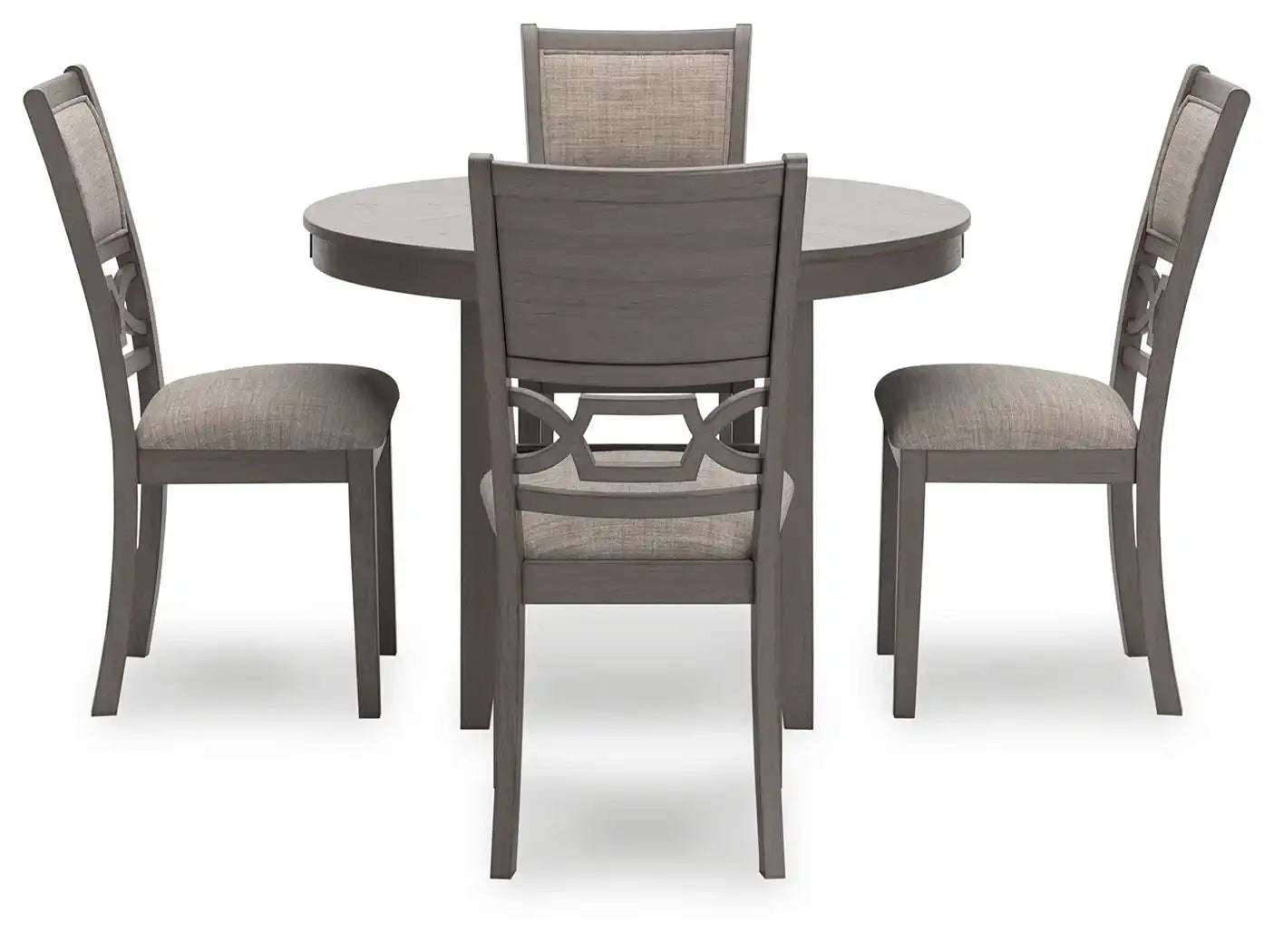 Wrenning - Dining Room Table Set (Set of 5) - Gray - Best Buy Furniture