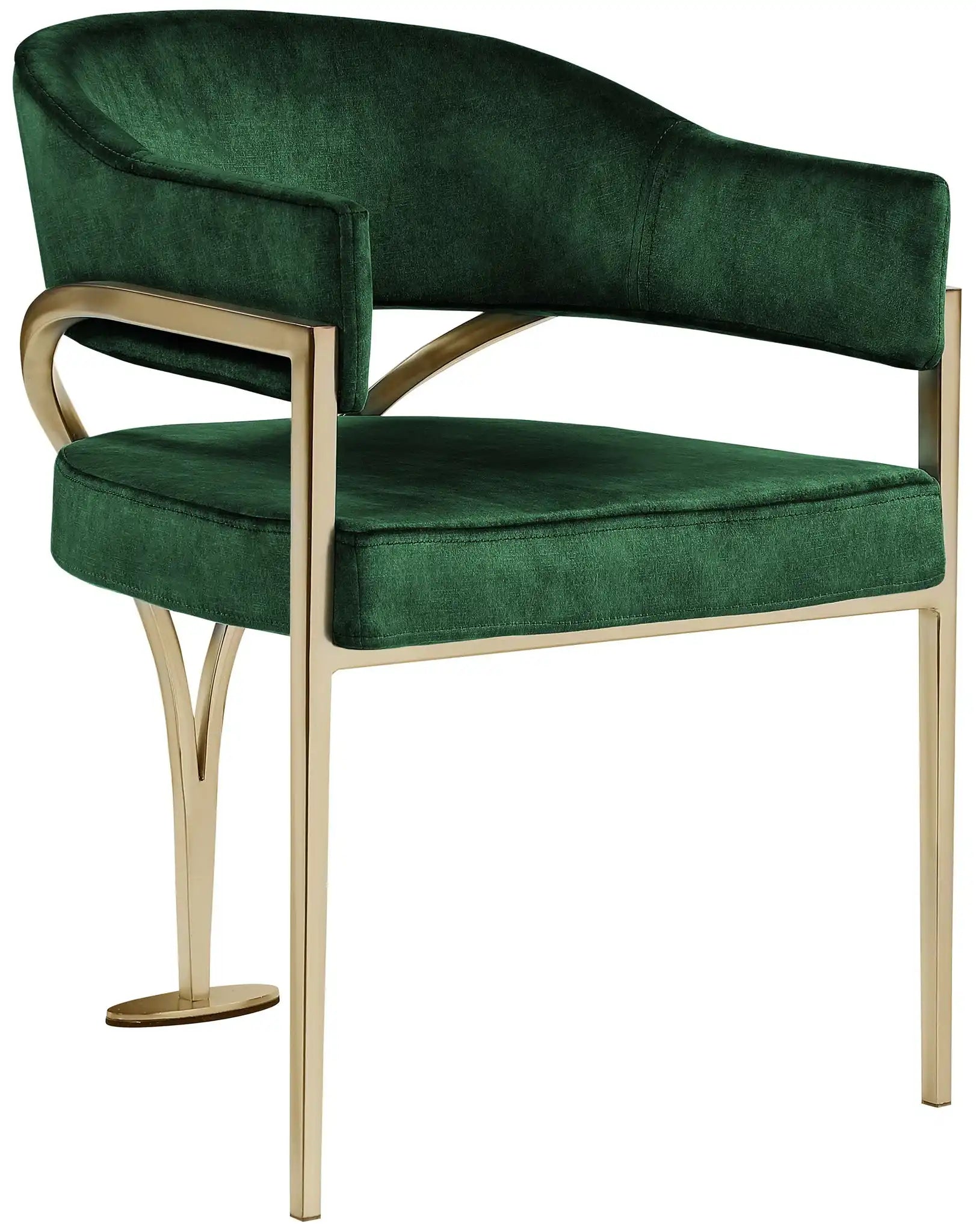 Madelyn - Dining Chair (Set of 2) - Brushed Brass - Best Buy Furniture