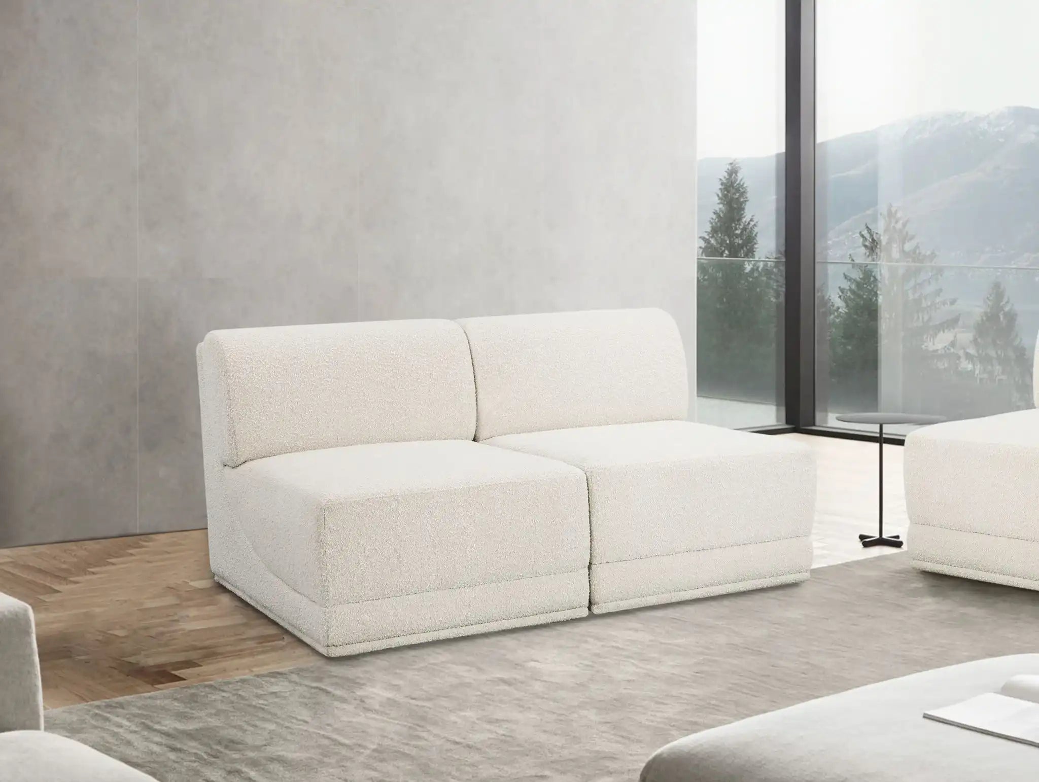 Ollie - 2 Seat Armless Modular Sofa