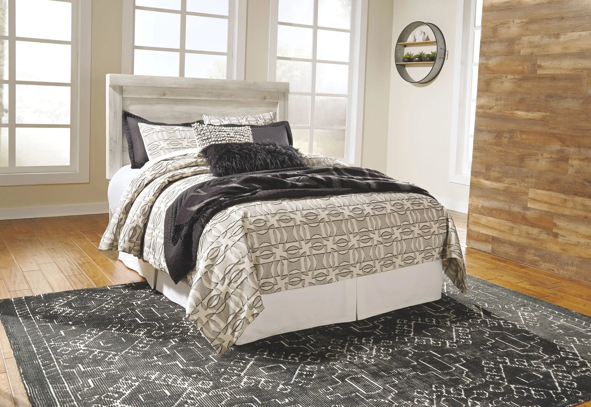 Bellaby - Panel Headboard With Bolt On Metal Frame - Best Buy Furniture