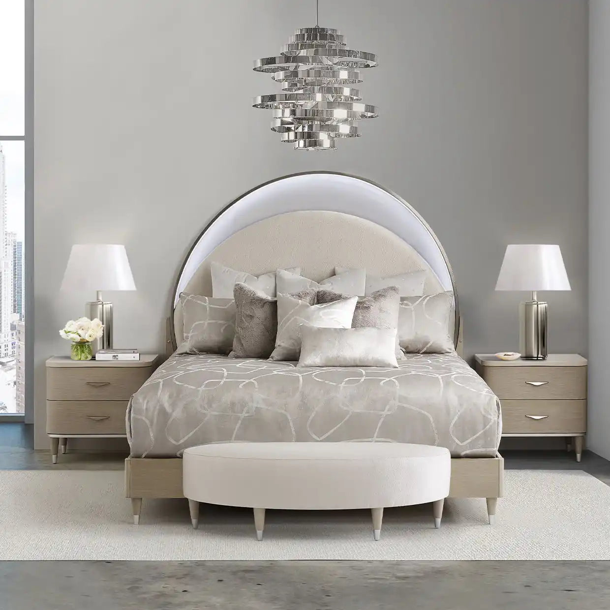 Eclipse - Bed Bench - Moonlight - Best Buy Furniture