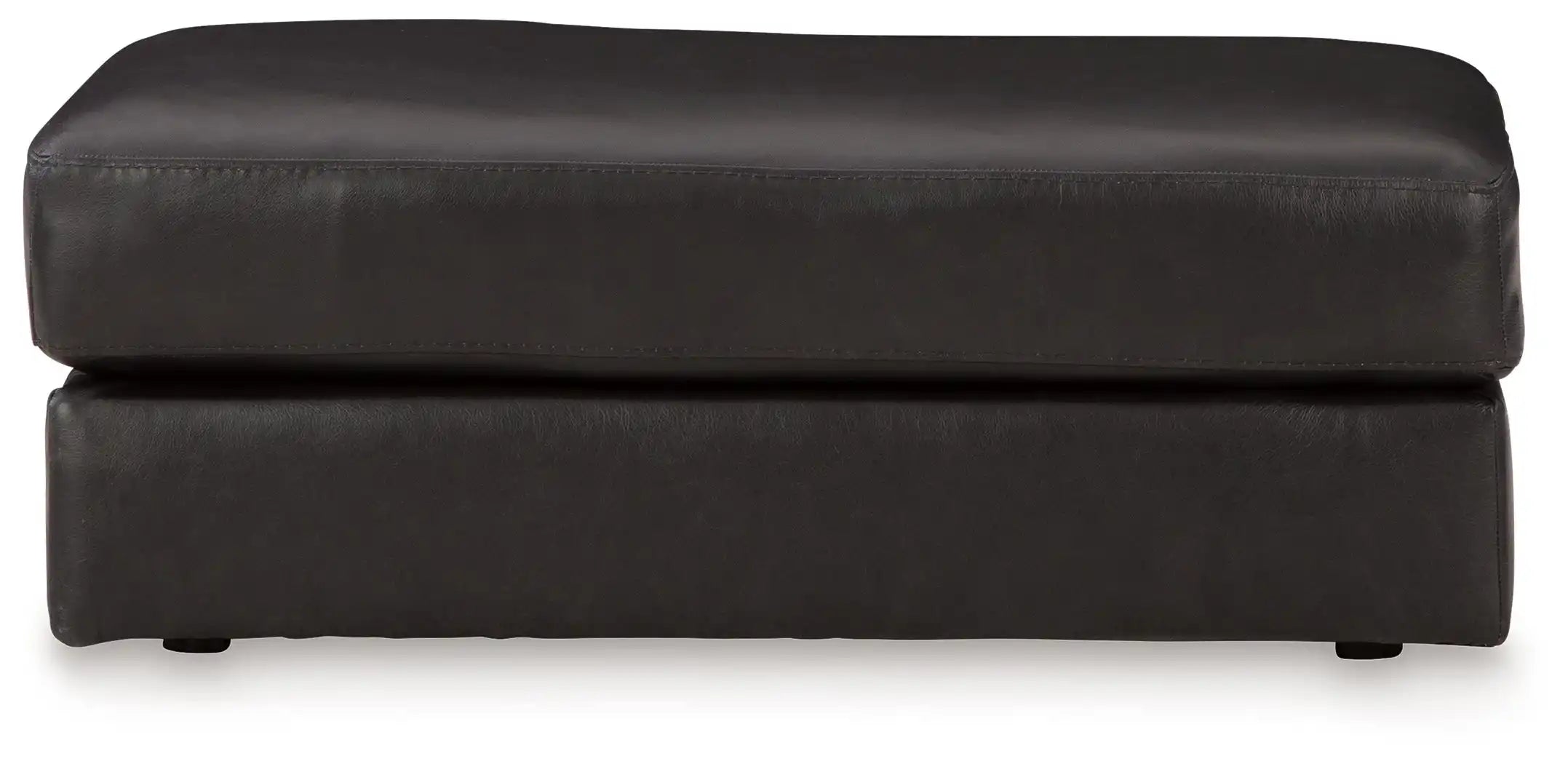 Amiata - Ottoman - Onyx - Best Buy Furniture