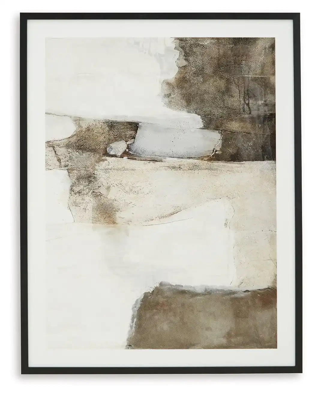 Aldricton - Wall Art - Brown / White - Best Buy Furniture