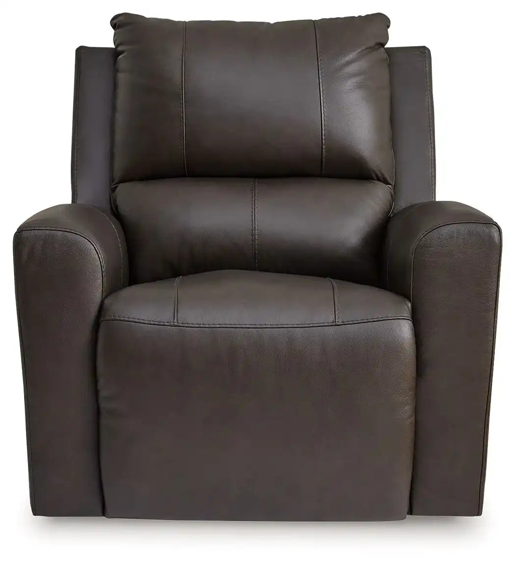 Boxmere - Power Rocker Recliner - Storm - Best Buy Furniture