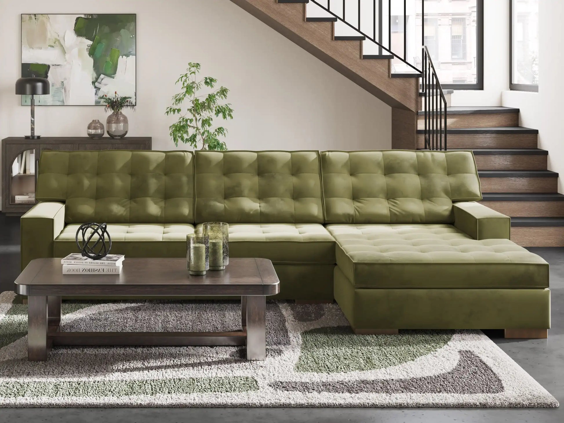 Caspian-Town - Sectional - Best Buy Furniture