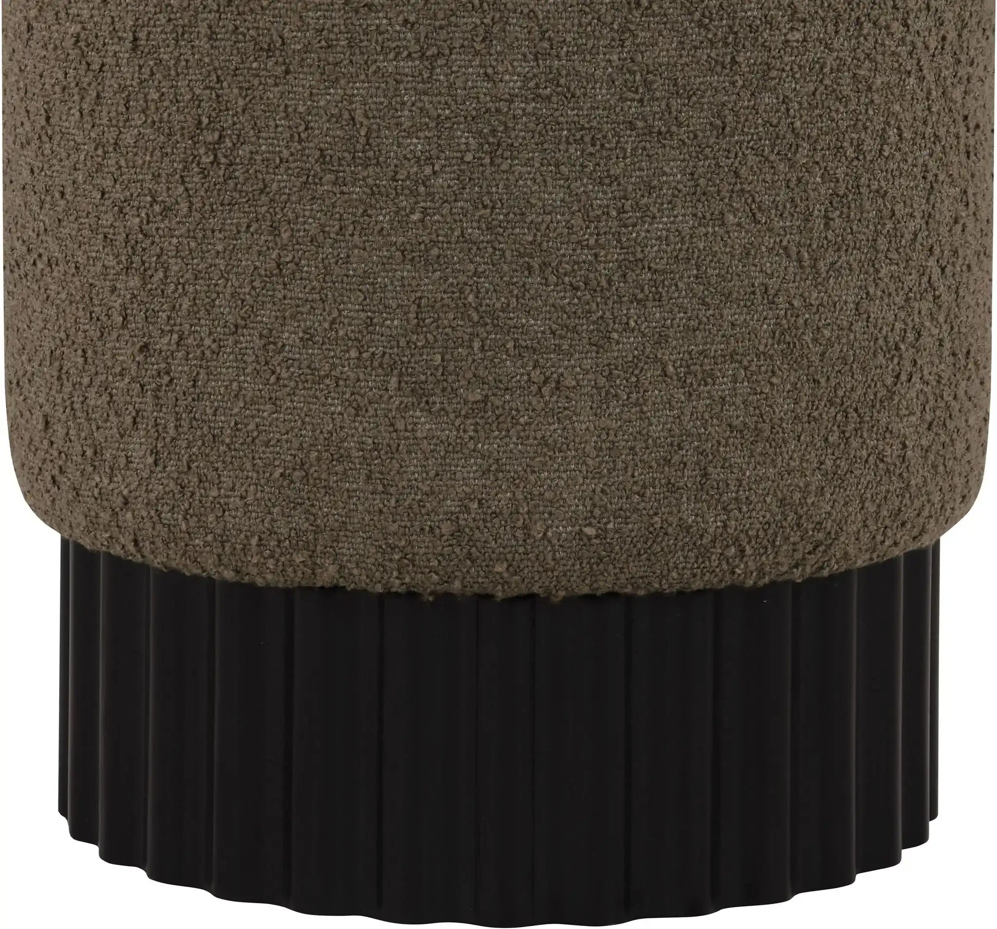 Veranda - Ottoman / Stool With Black Base