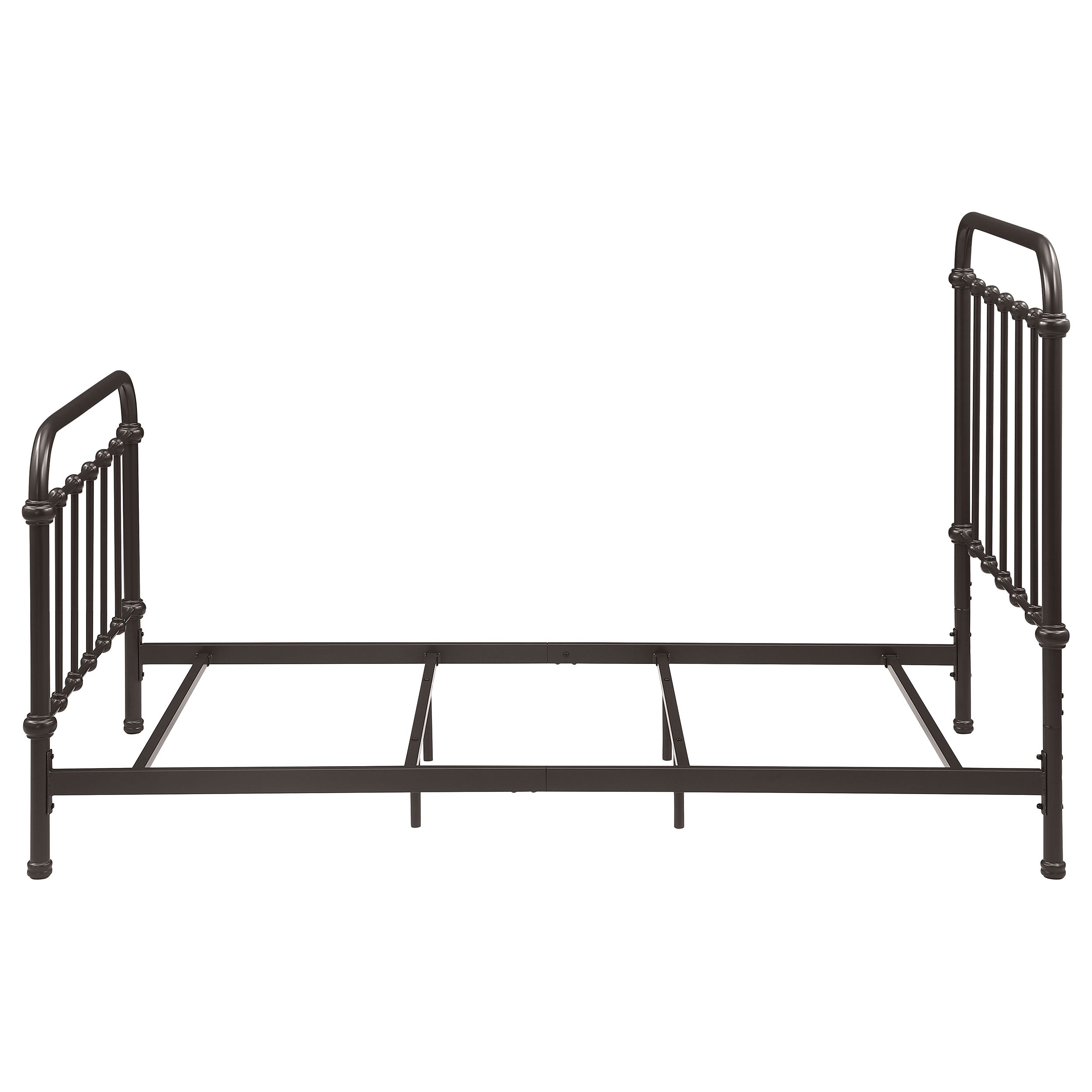 Livingston Metal Twin Open Frame Bed Dark Bronze-CoasterEssence