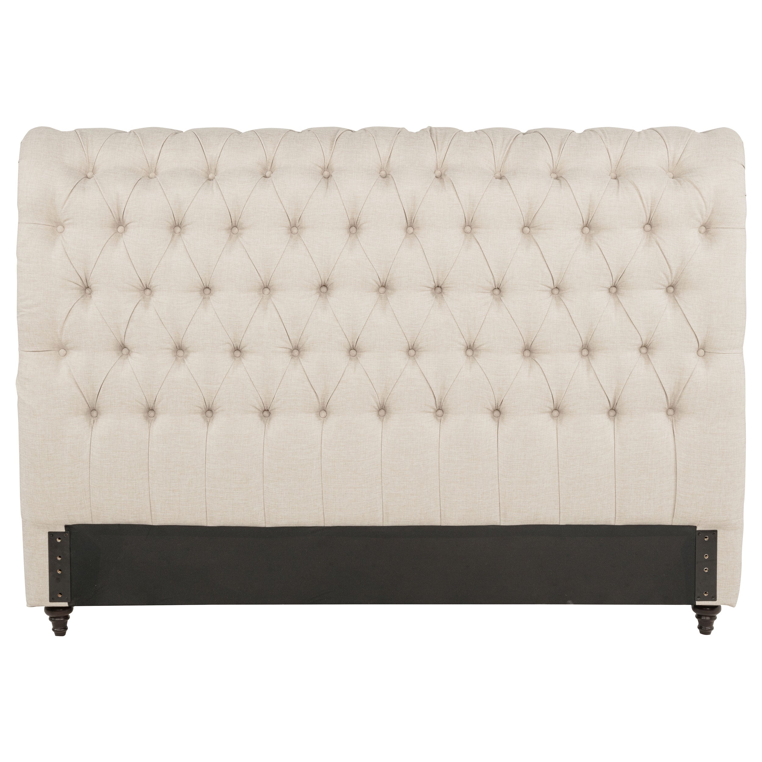 Devon 57-inch Upholstered Queen Headboard Beige-CoasterEssence