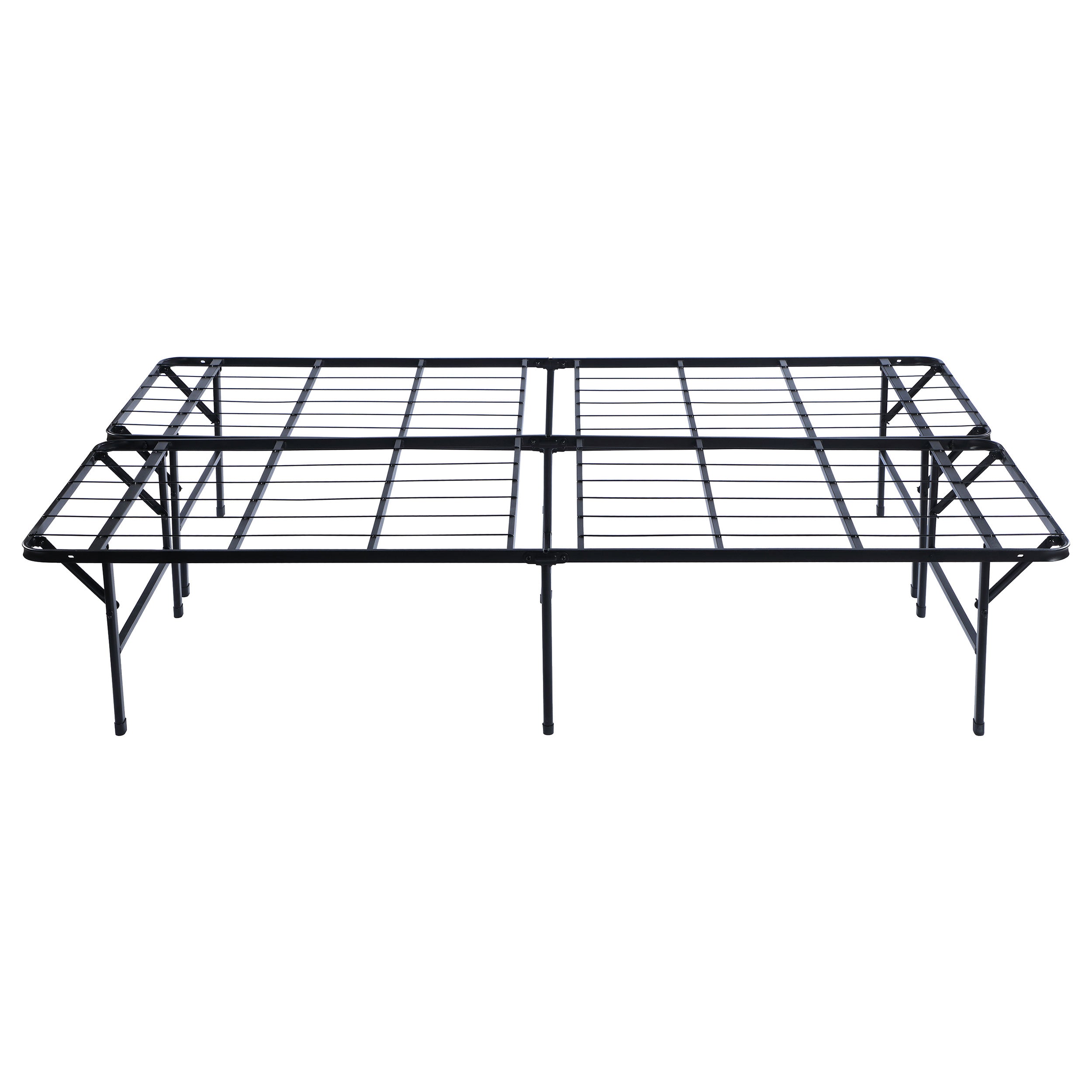 Mabel Metal Full Mattress Support Platform Bed Black-CoasterEveryday