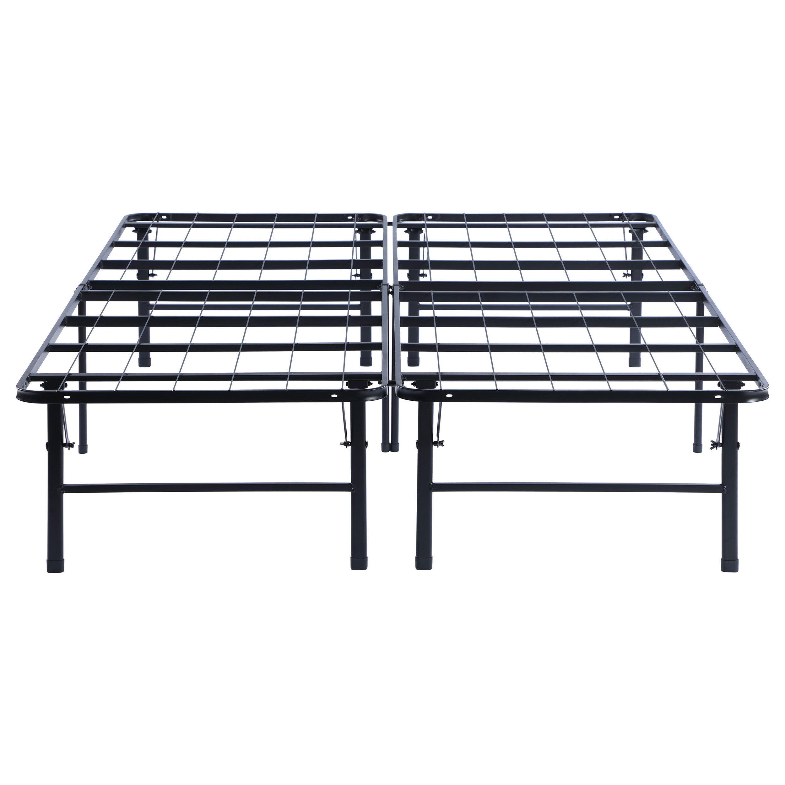 Mabel Metal Eastern King Mattress Support Platform Bed Black-CoasterEveryday