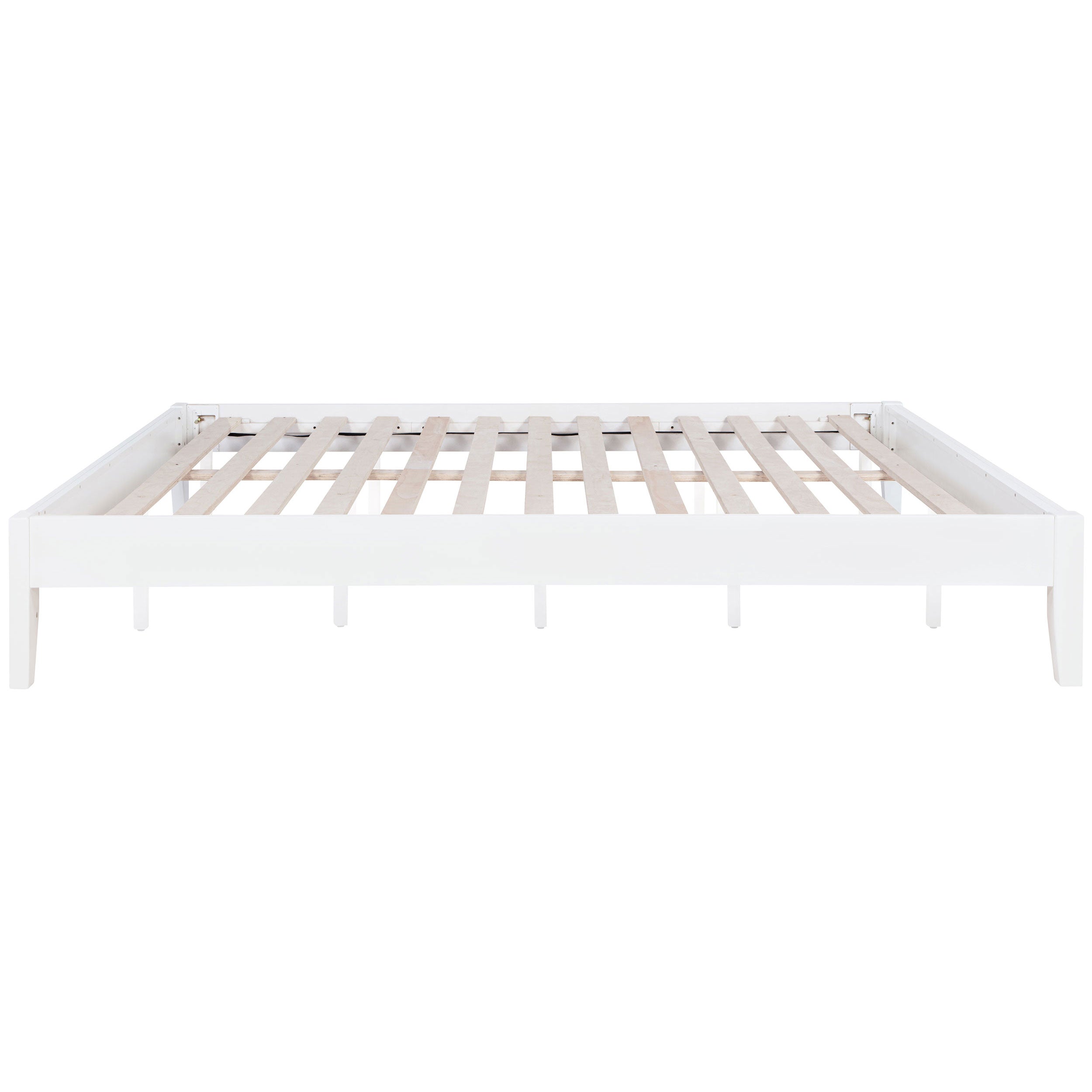 Hounslow Eastern King Universal Platform Bed White-CoasterEveryday