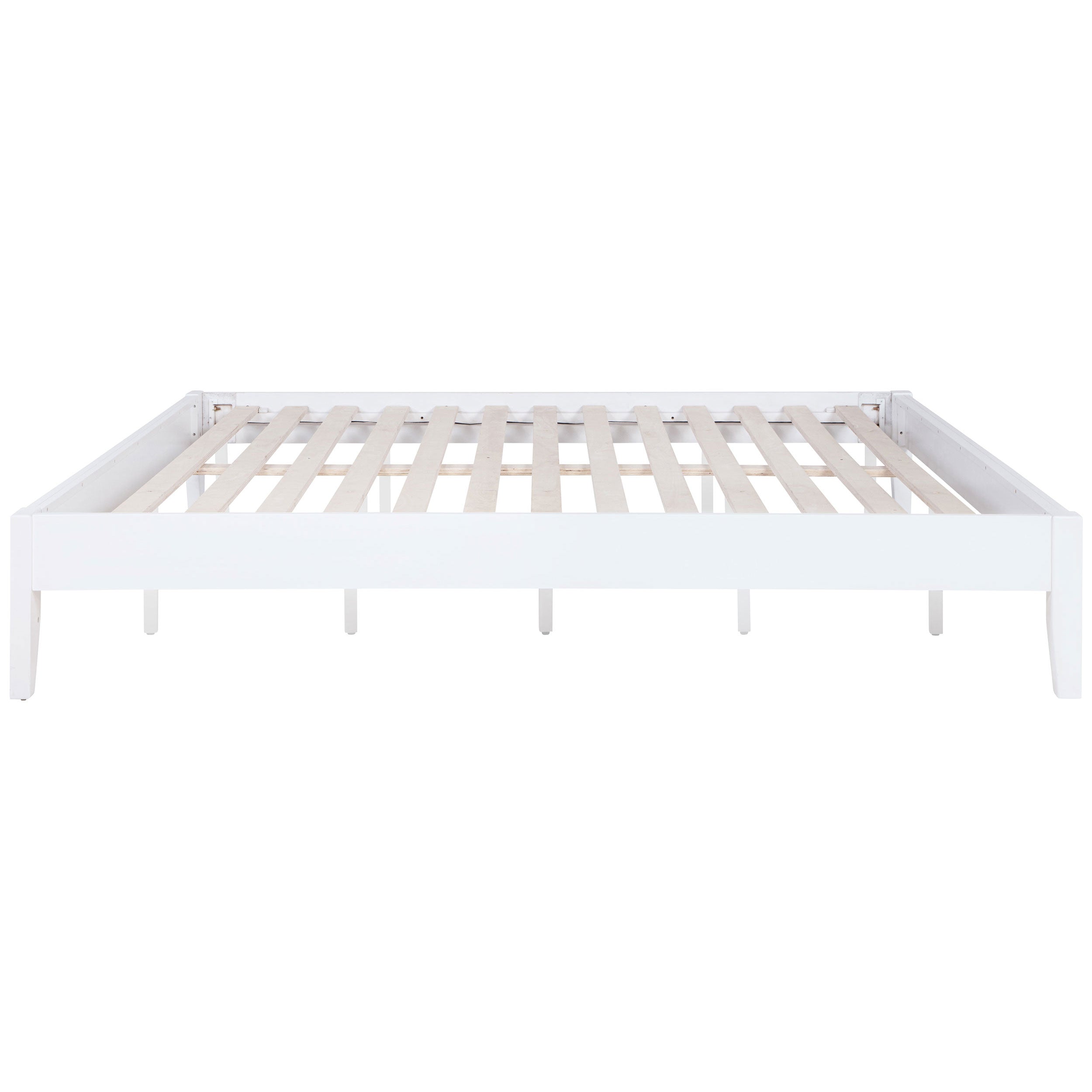 Hounslow California King Universal Platform Bed White-CoasterEveryday