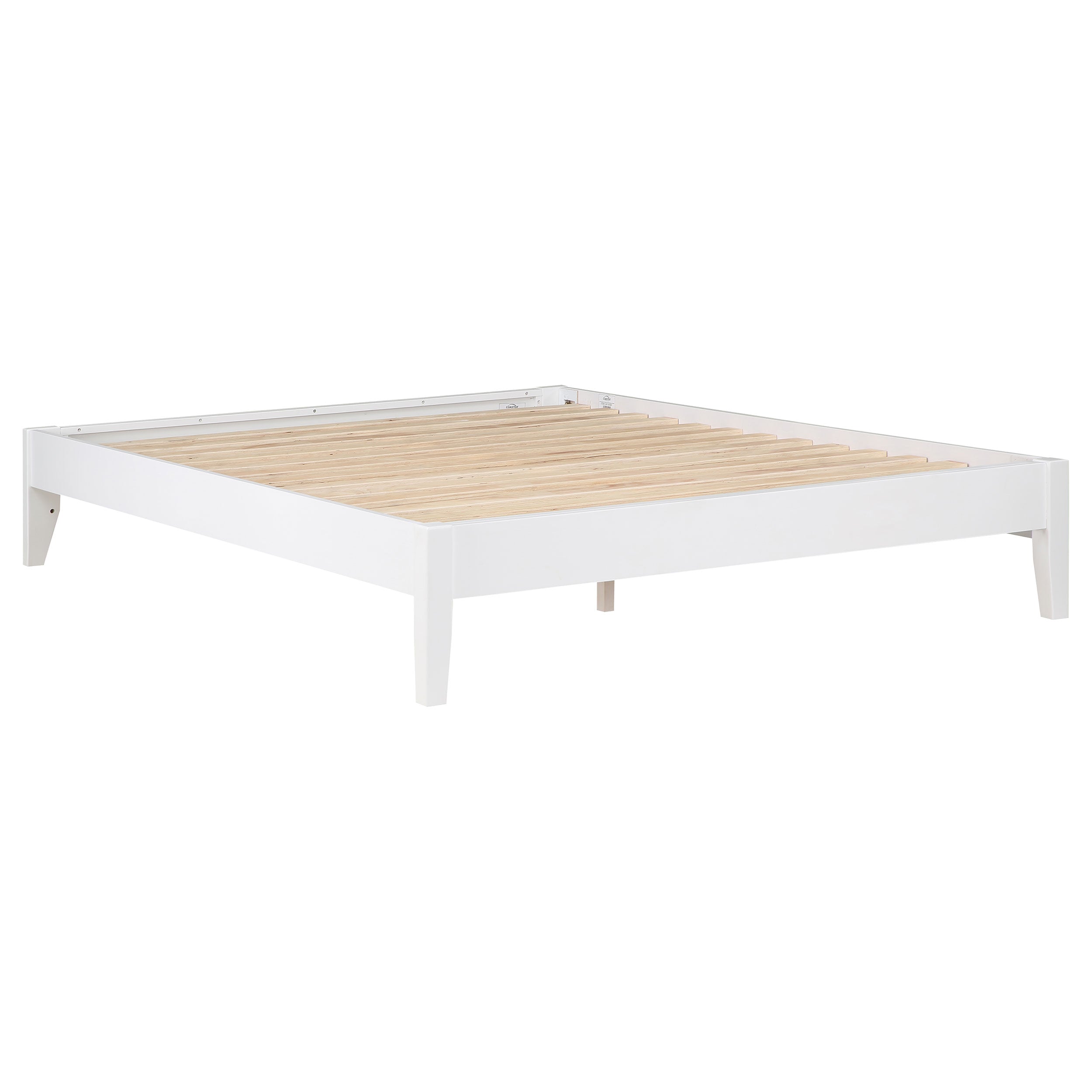 Hounslow Queen Universal Platform Bed White-CoasterEveryday