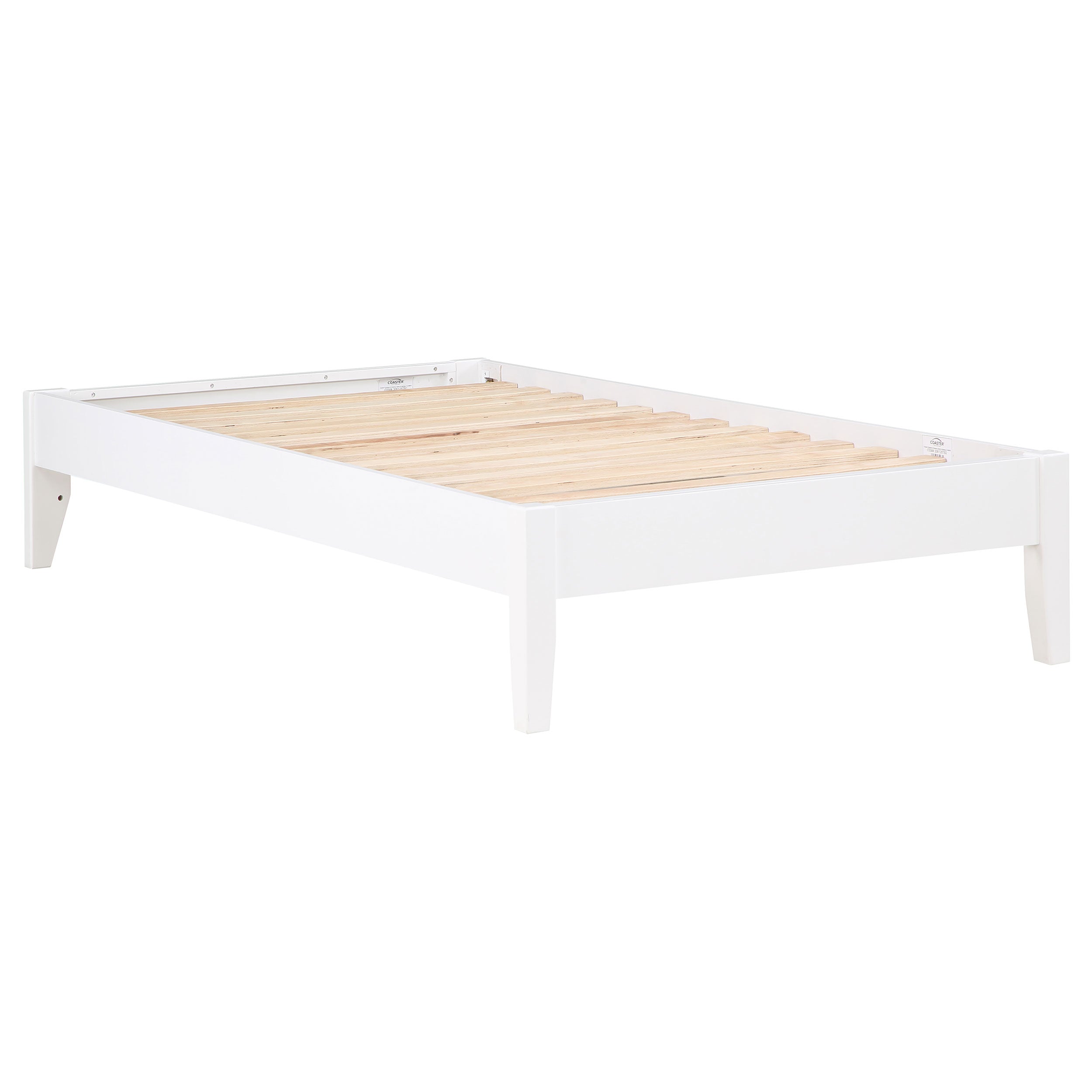 Hounslow Twin Universal Platform Bed White-CoasterEveryday