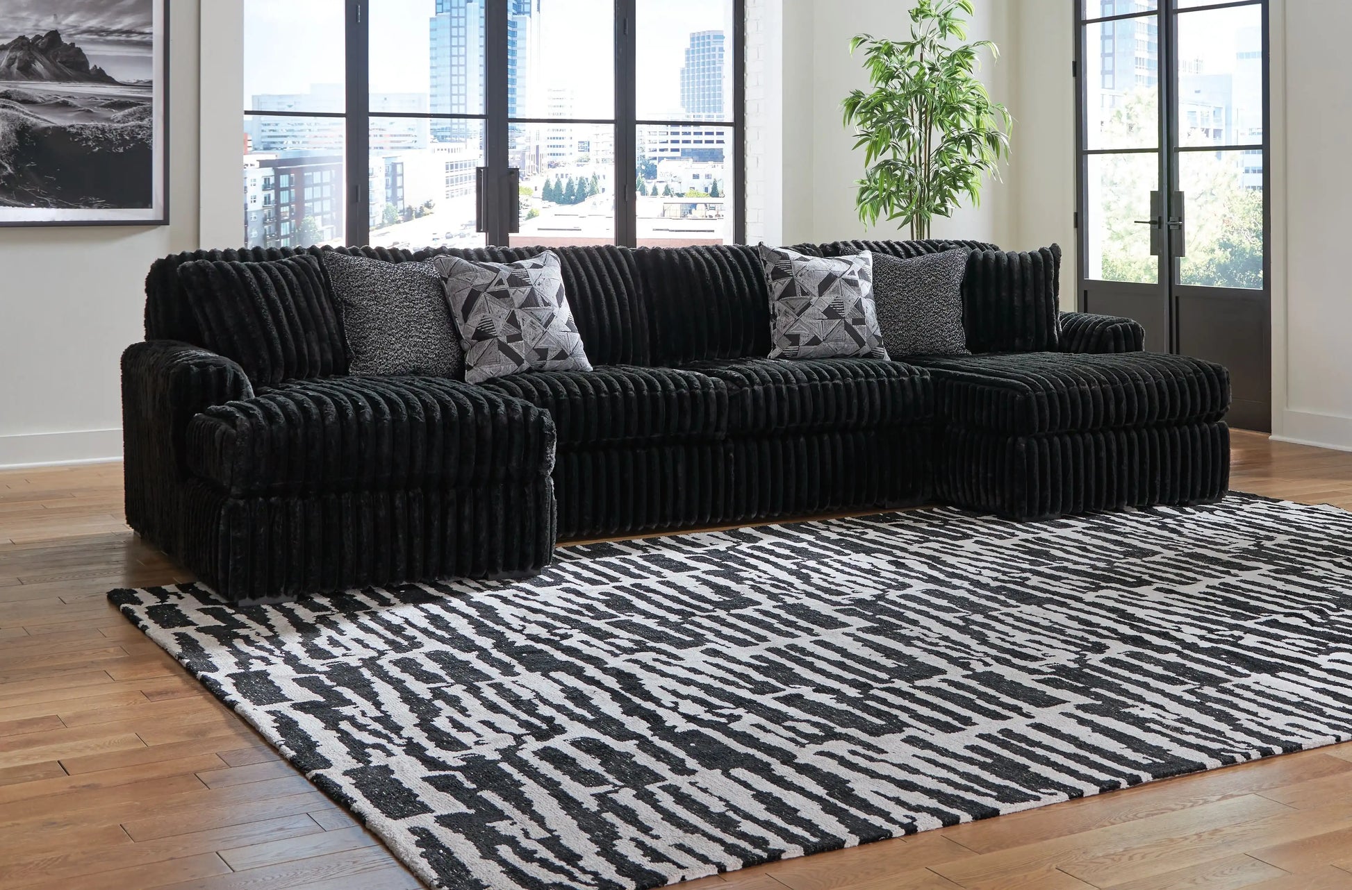 Midnight-Madness - Sectional - Best Buy Furniture
