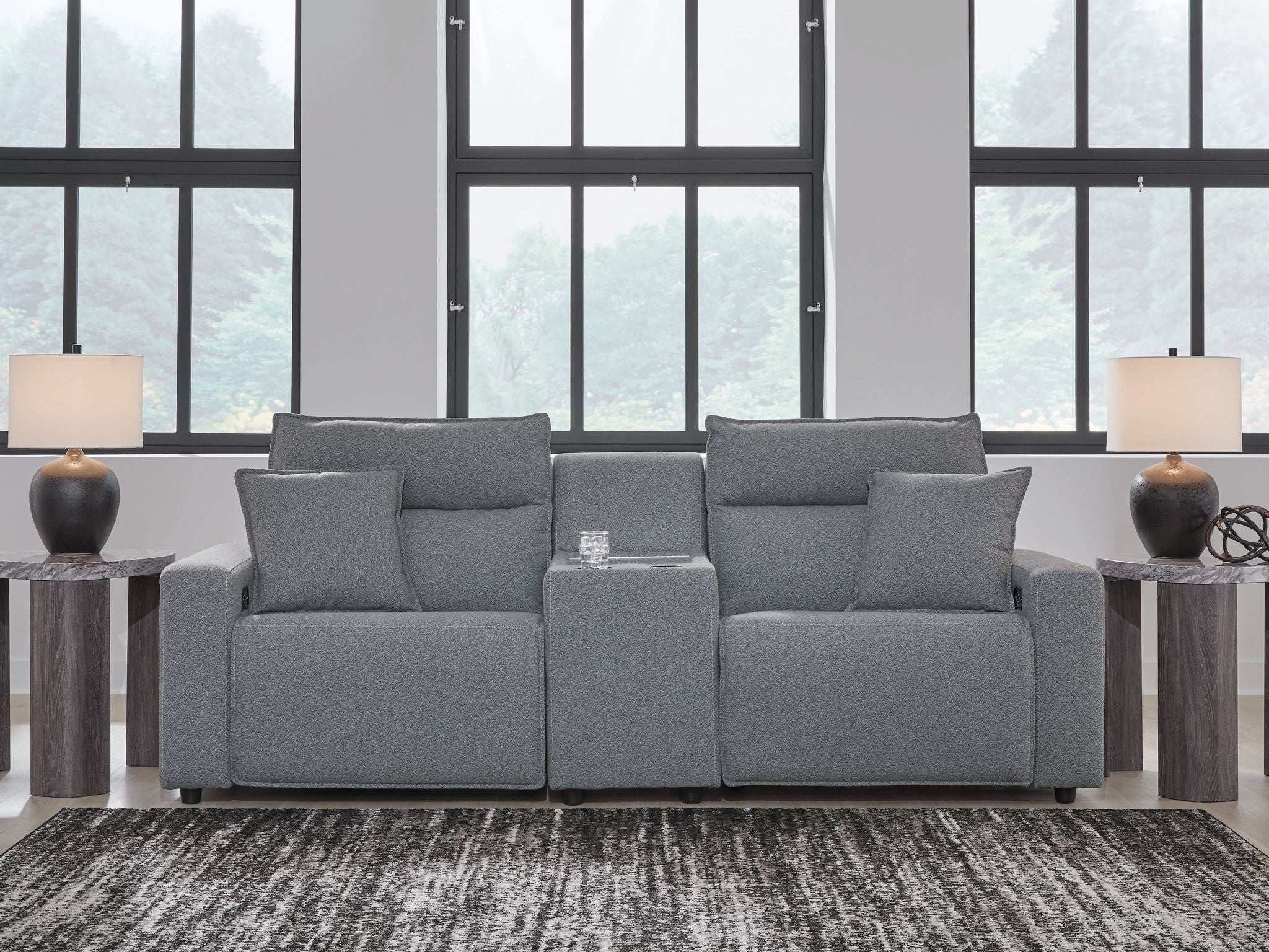 ModMax II - Salt And Pepper - Reclining Sectional - Best Buy Furniture
