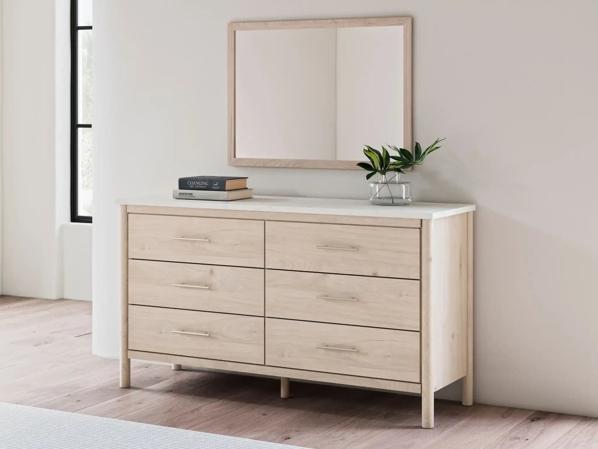 Cadmori - Six Drawer Dresser - Best Buy Furniture