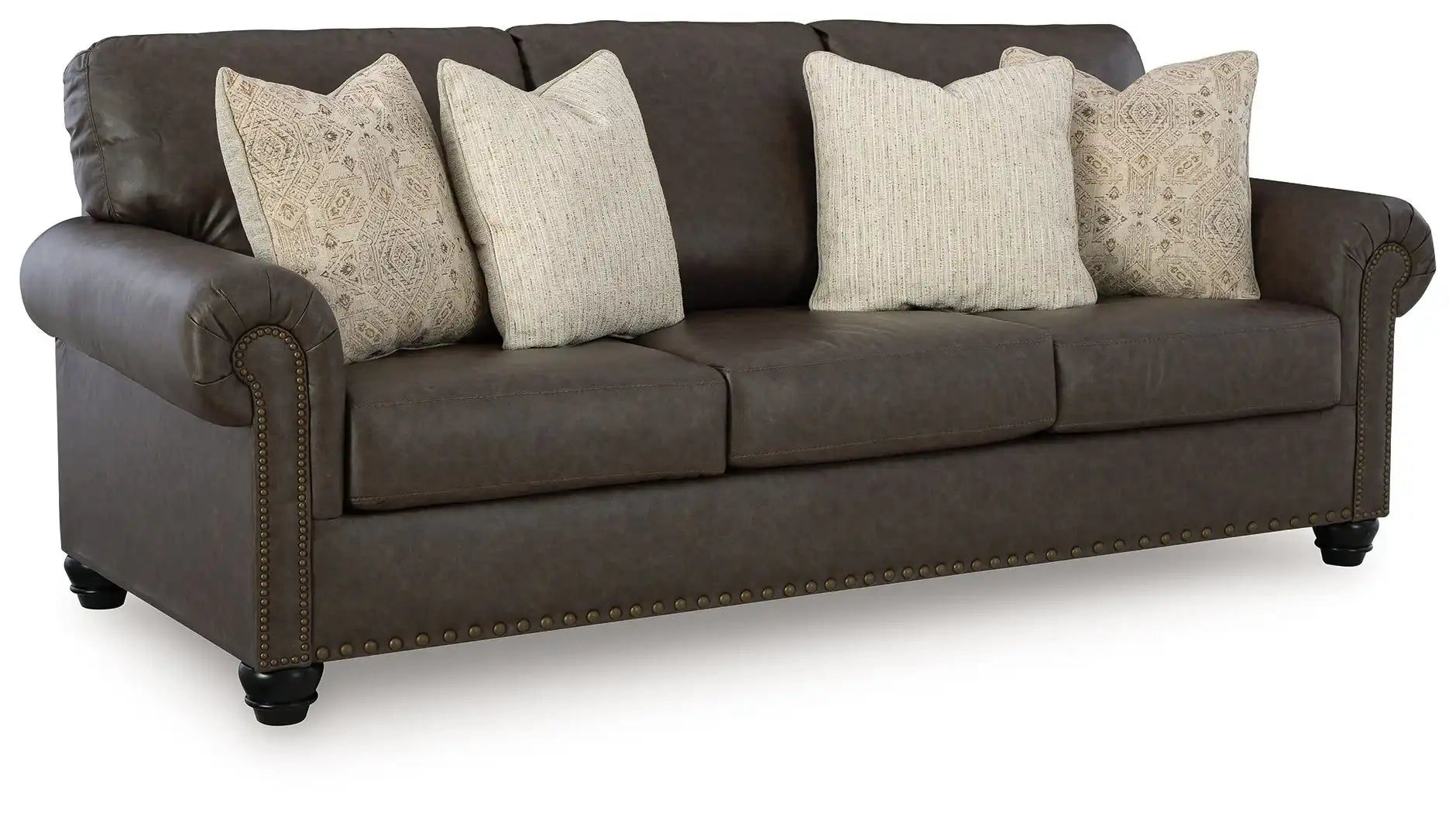 Roxmere - Queen Sofa Sleeper - Umber - Best Buy Furniture