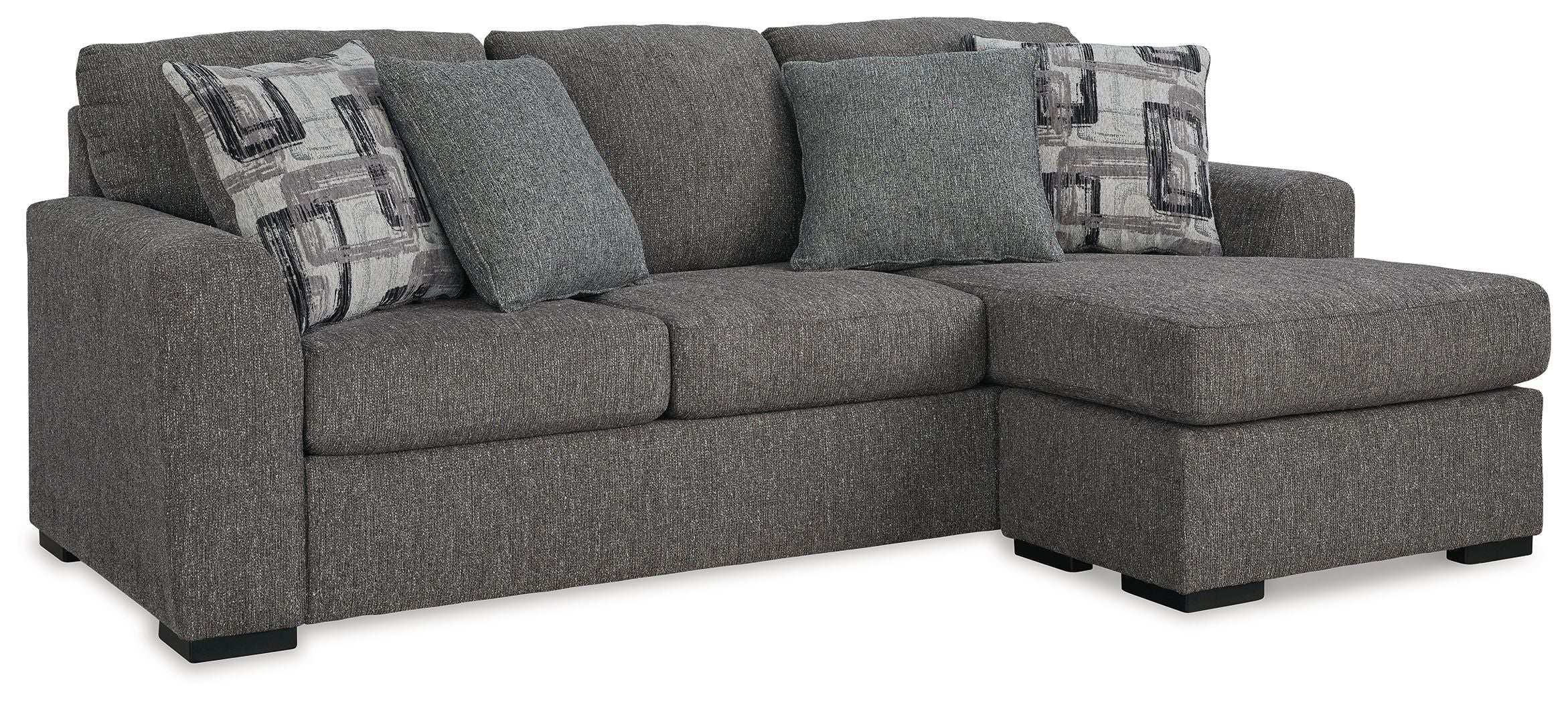Gardiner - Sofa Chaise - Pewter - Best Buy Furniture