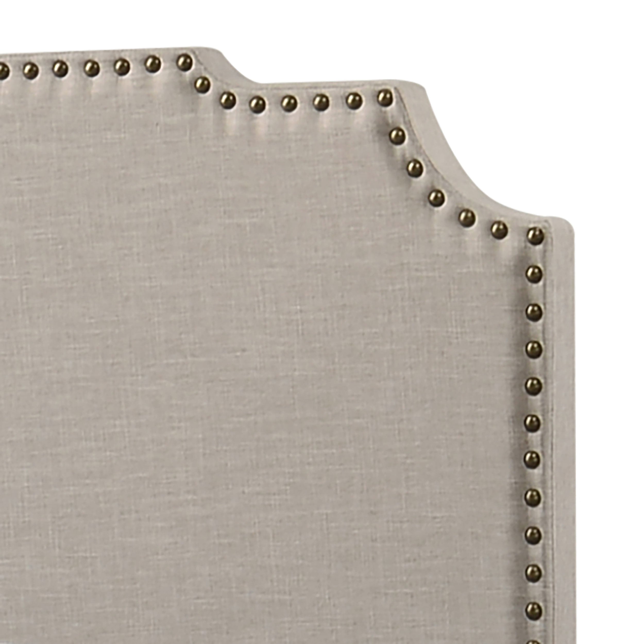 Tamarac Upholstered Eastern King Panel Bed Beige-CoasterEveryday