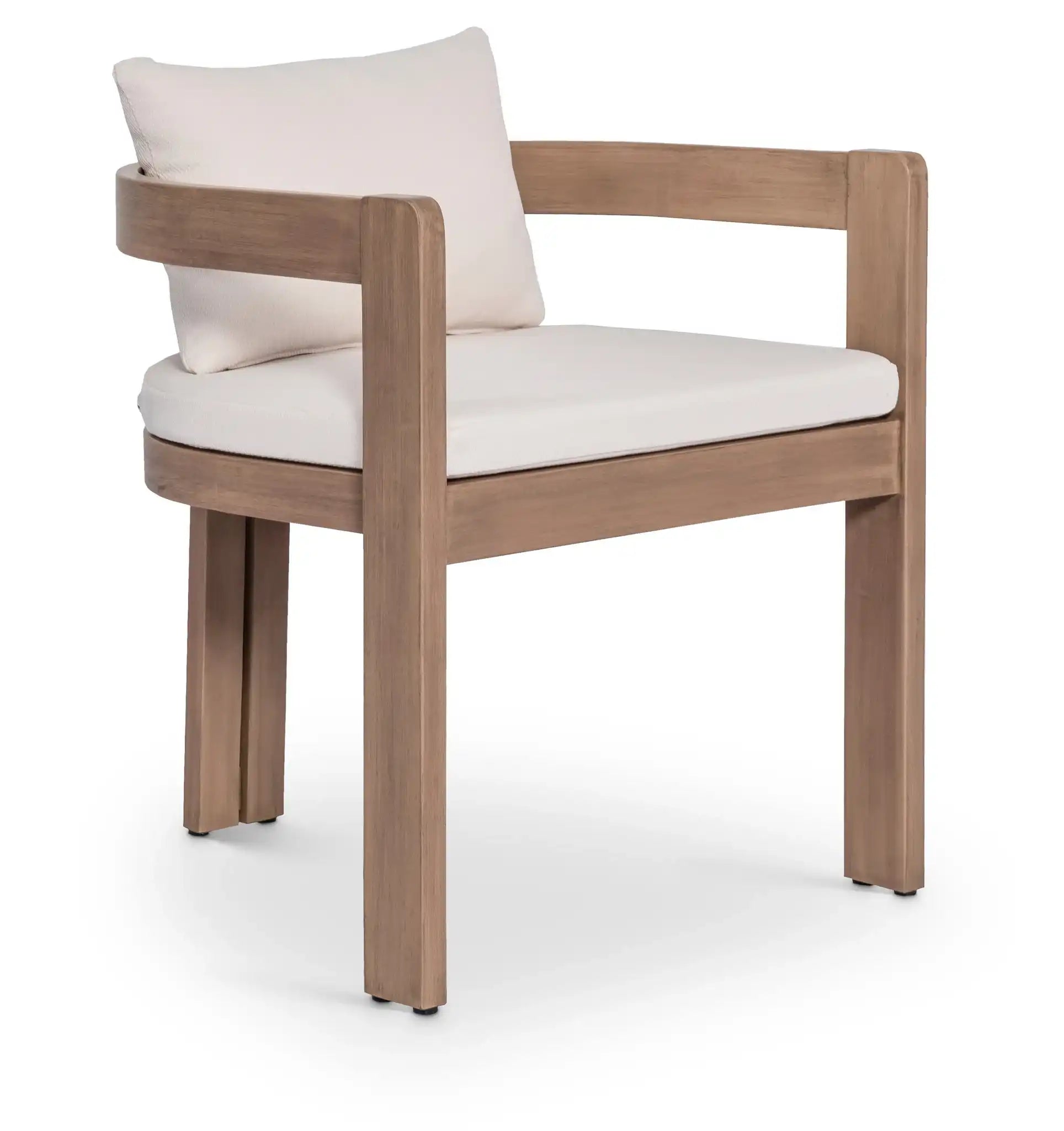 Newport - Water Resistant Fabric Upholstered Outdoor Patio Dining Chair - Best Buy Furniture