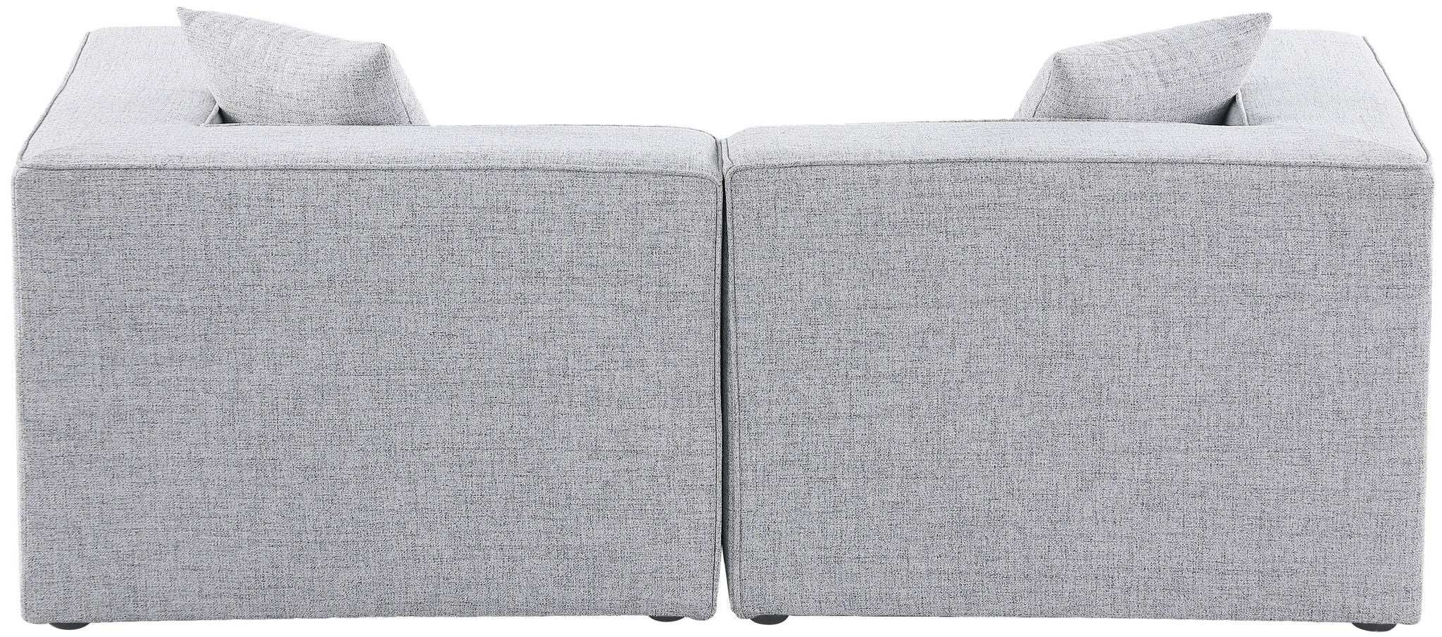 Cube - Linen Modular 2 Seat Sofa