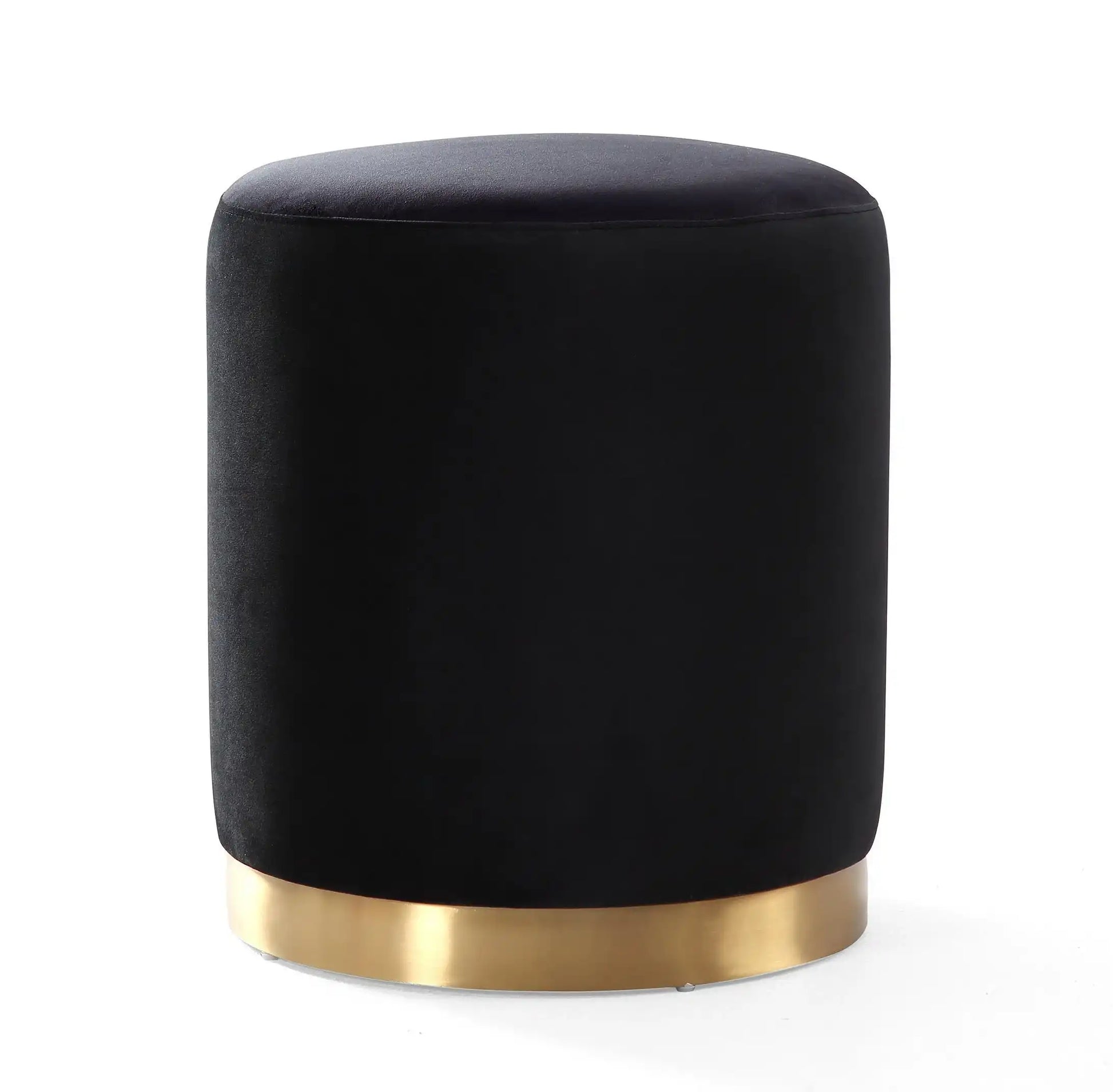 Opal - Velvet Ottoman - Best Buy Furniture