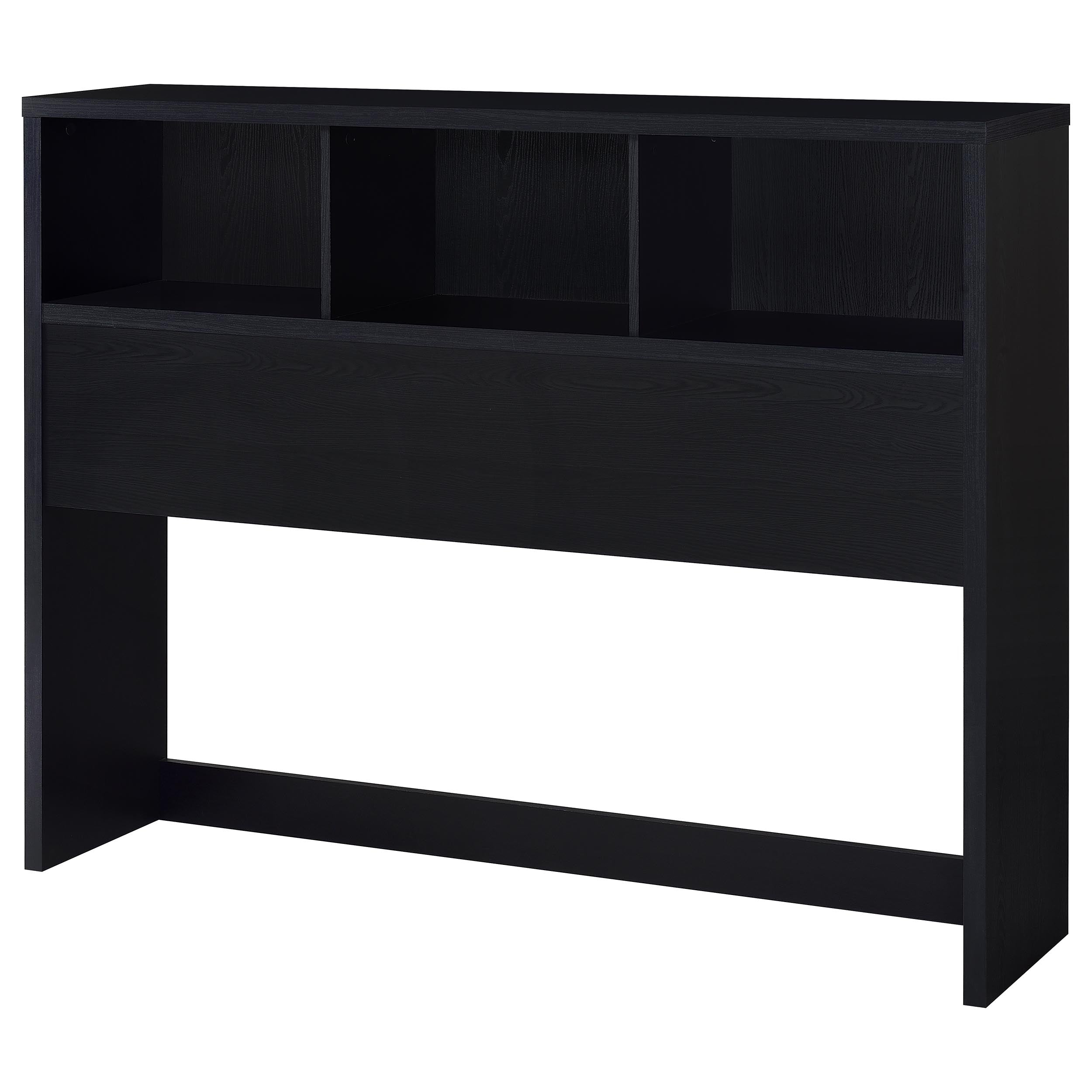 Westpark 49-inch Queen Bookcase Headboard Black-