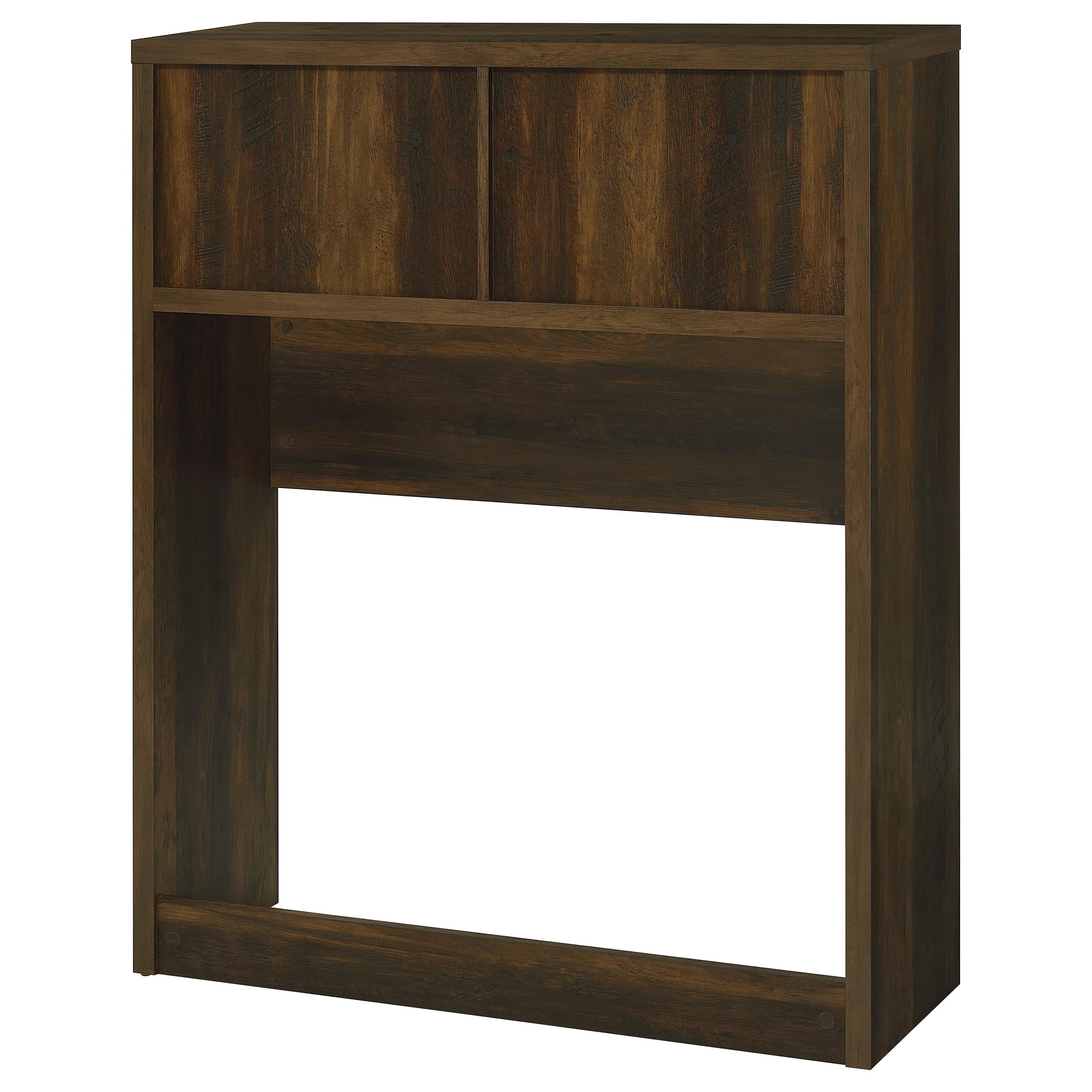 Westpark 49-inch Twin Bookcase Headboard Dark Pine-