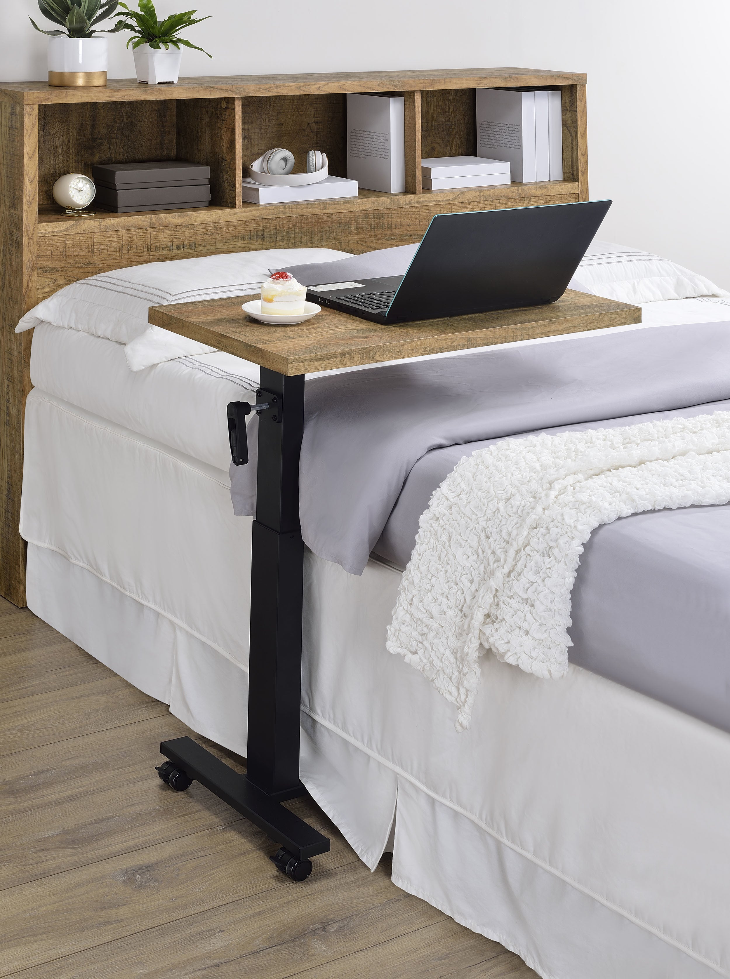 Westpark Height Adjustable Mobile Bedroom C-Table Mango-