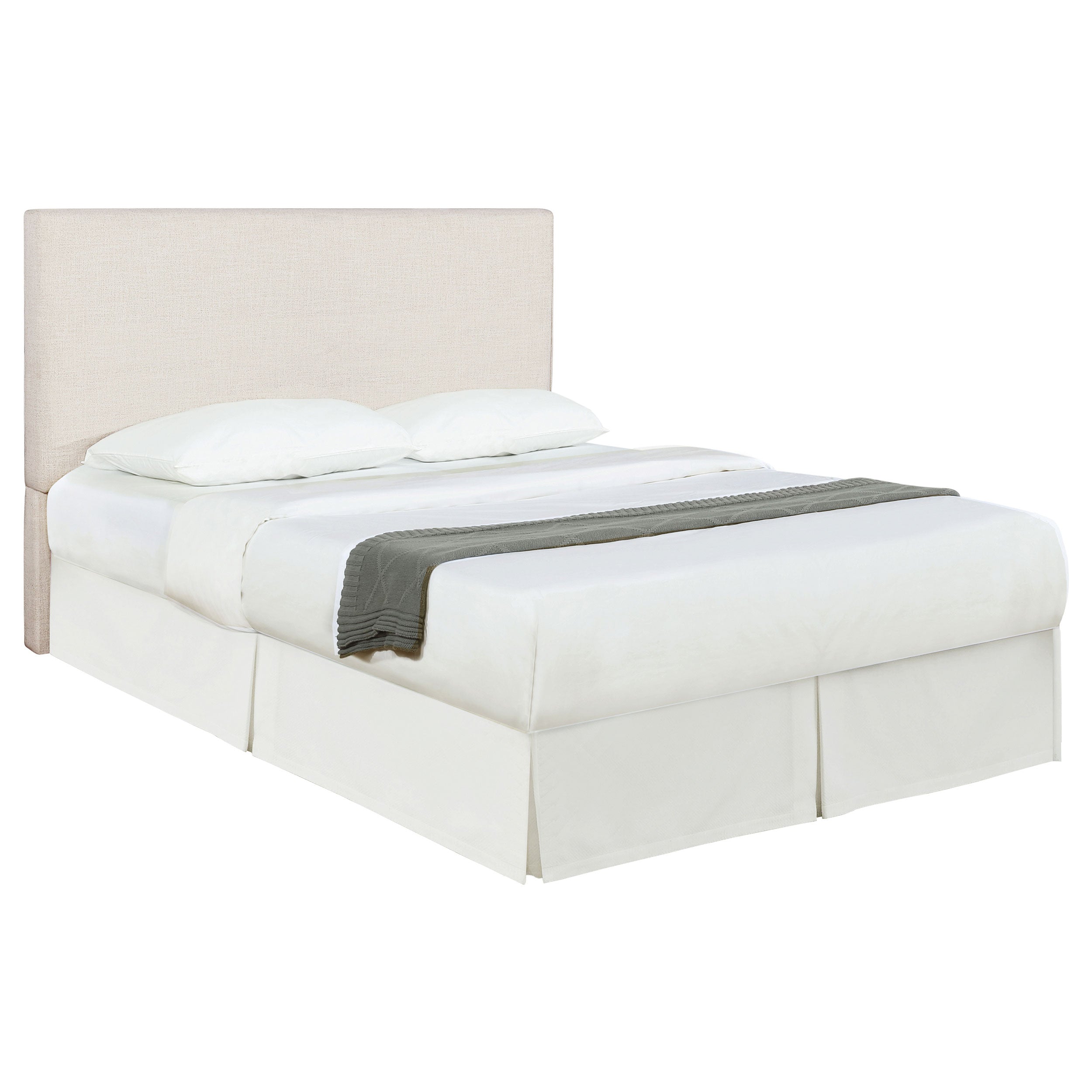 Pirro Upholstered Queen or Full Panel Headboard Sand-CoasterEveryday