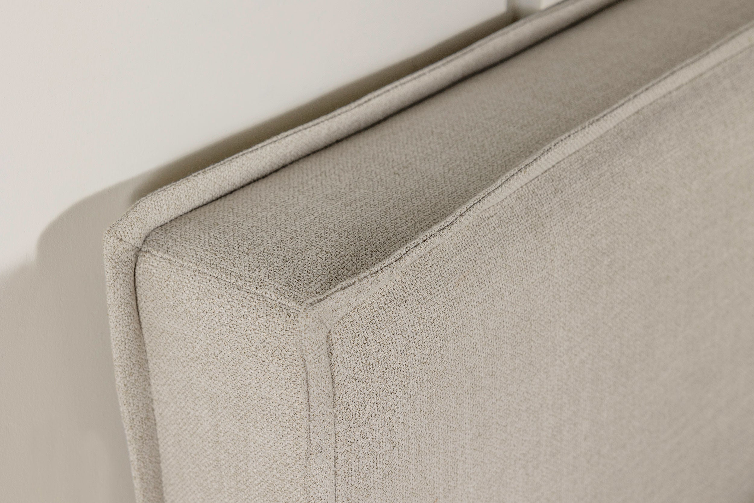 Izzy Upholstered King Panel Headboard Sand-CoasterEveryday