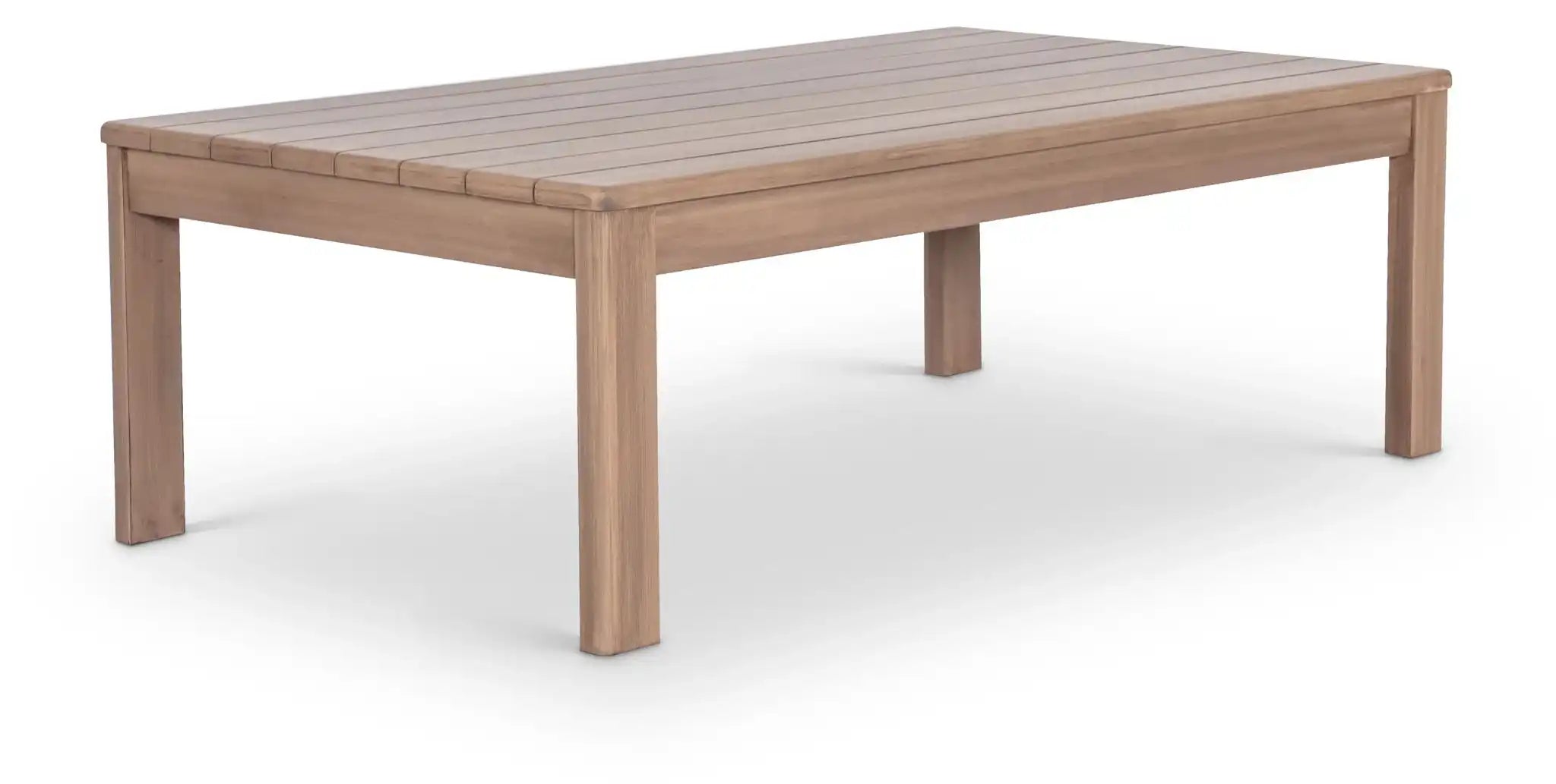 Newport - Acacia Wood Outdoor Patio Table - Best Buy Furniture