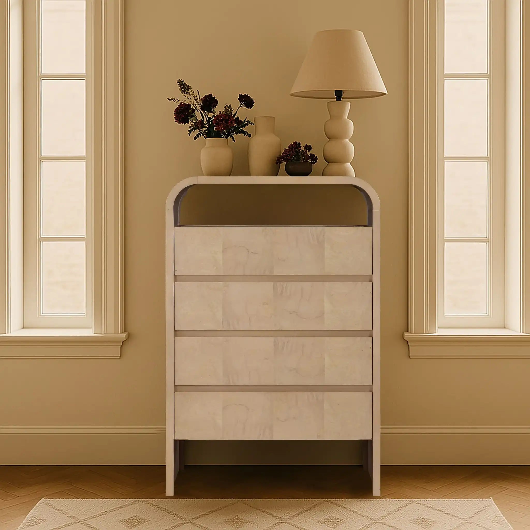 Giada - Solid Wood And Veneer Chest