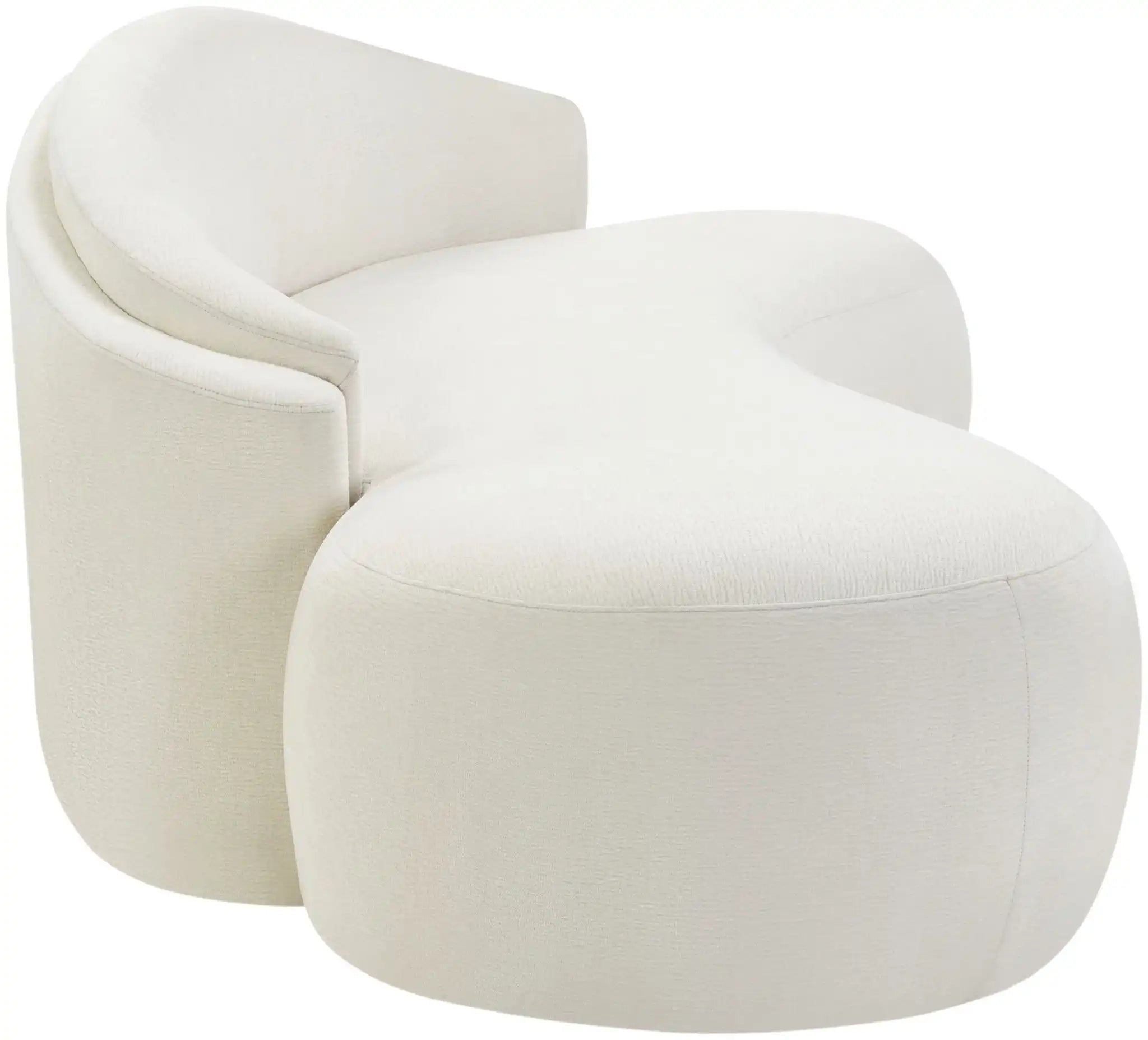 Caspian - Chenille Fabric Upholstered Sofa