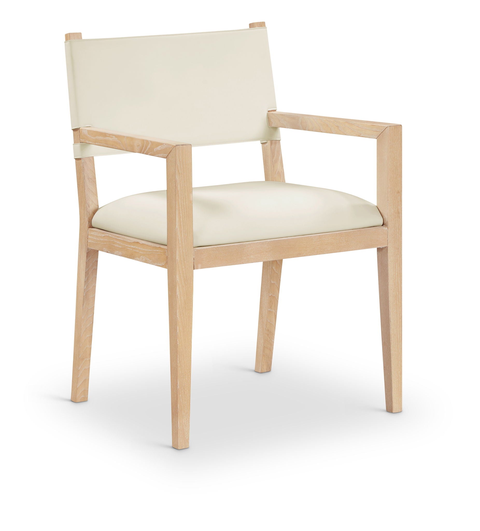 Avon - Vegan Leather Dining Arm Chair - Best Buy Furniture