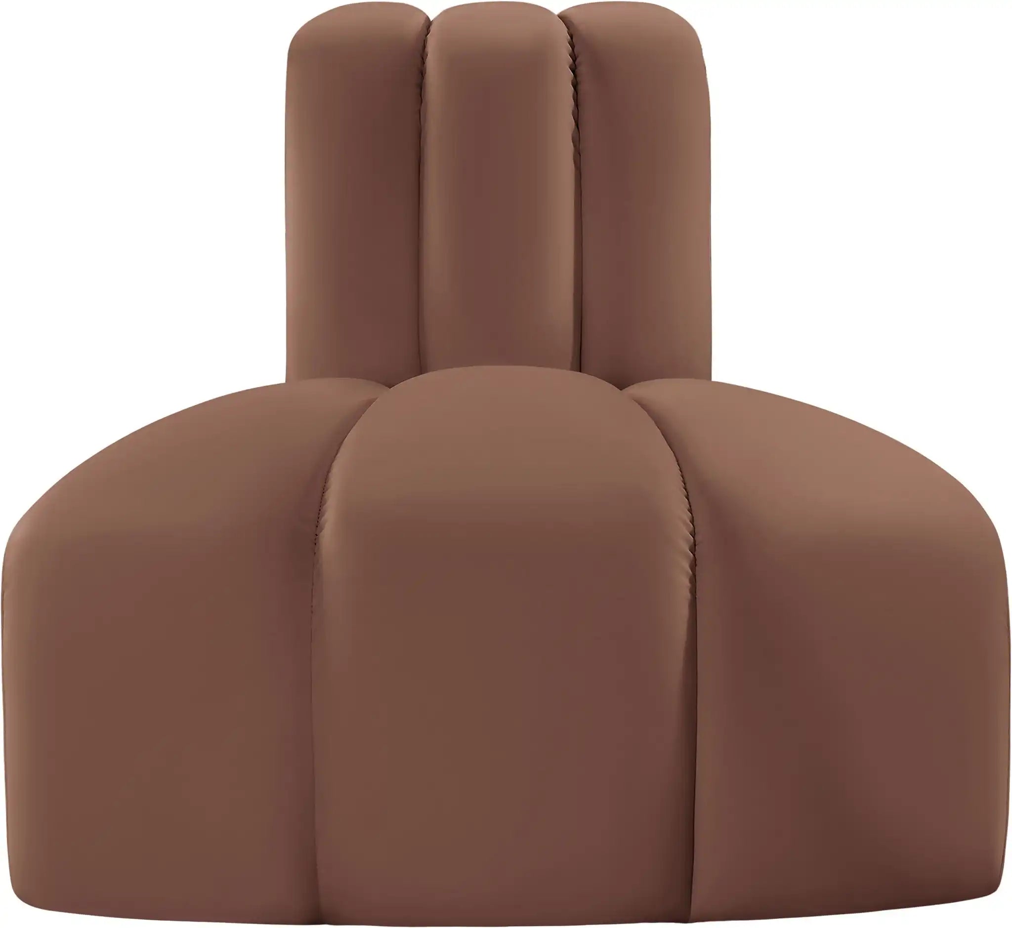 Arc - Faux Leather Reverse Corner Chair