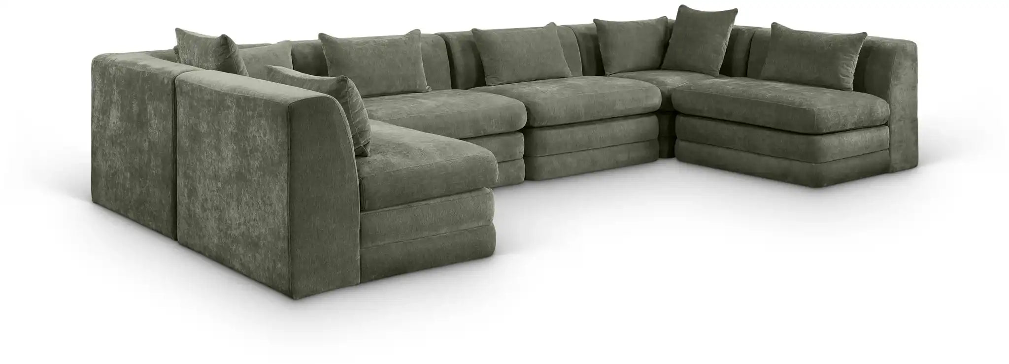 Stellar - 6 Piece Upholstered Modular Sectional - Best Buy Furniture