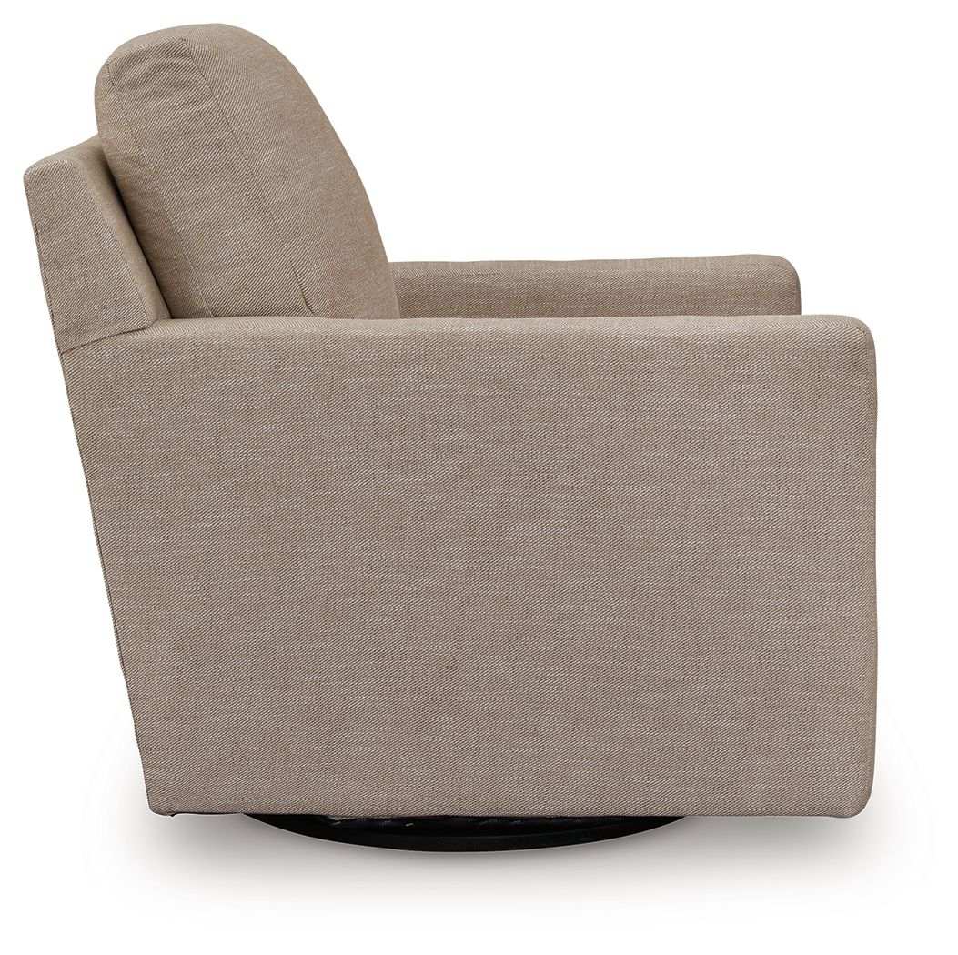 Freybourne Next-Gen Nuvella - Swivel Accent Chair - Best Buy Furniture