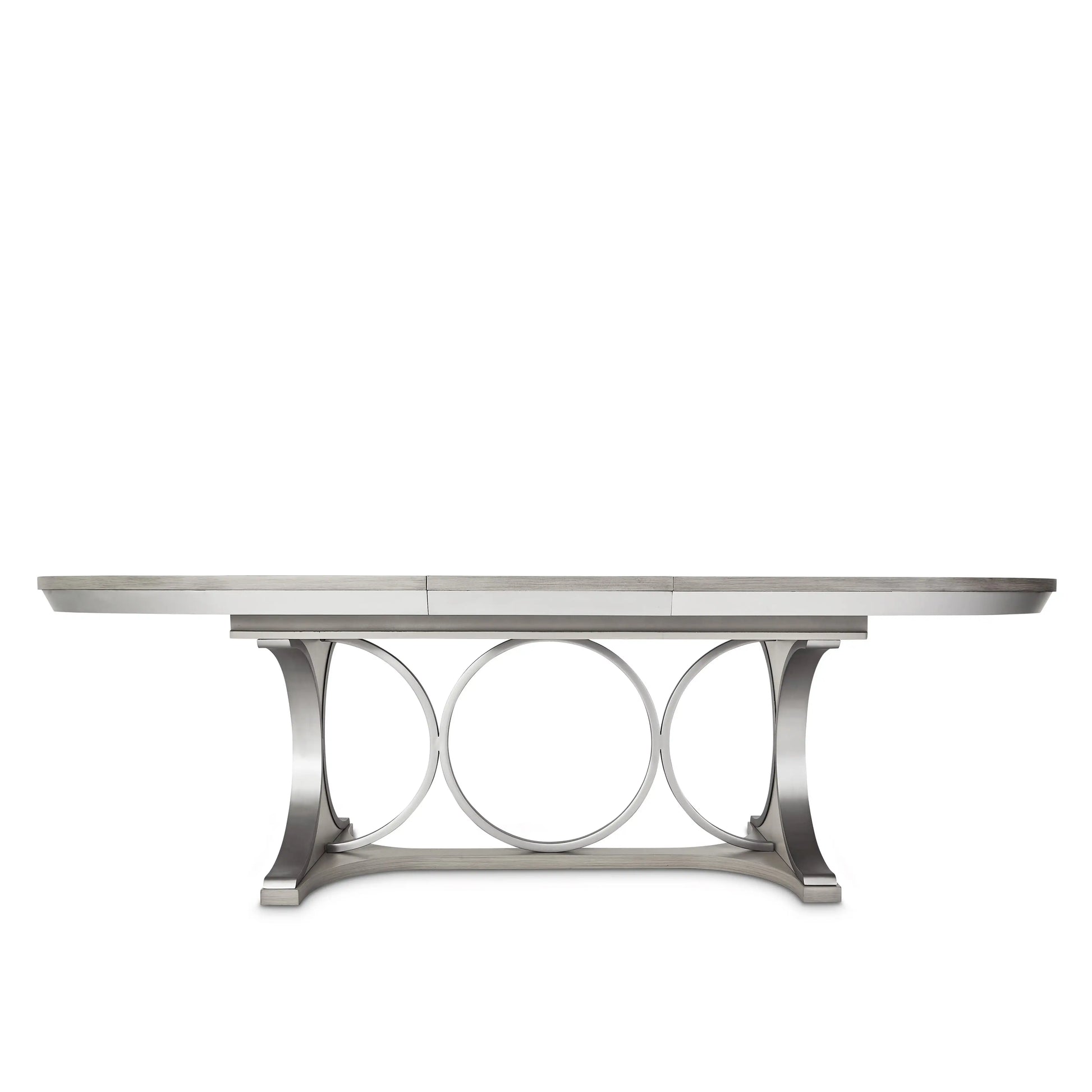 Eclipse - Oval Dining Table - Moonlight Gray - Best Buy Furniture